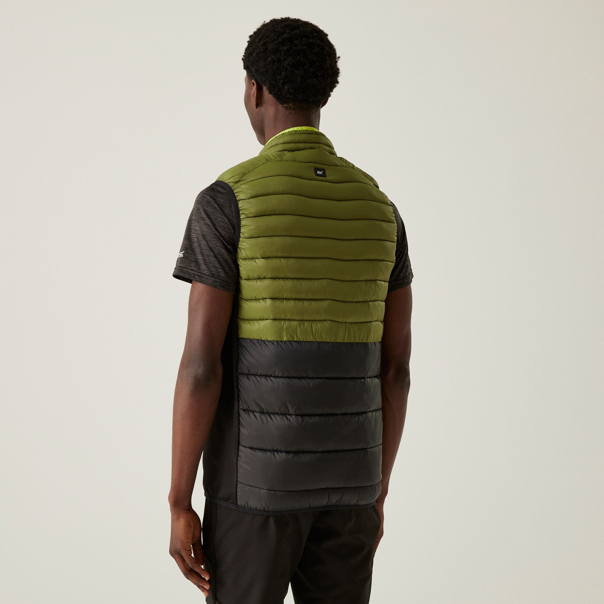 Regatta Męska kamizelka hybrydowa Leedre Zielony