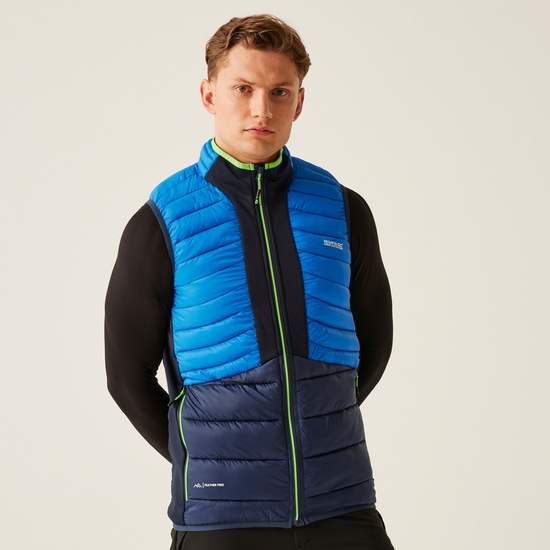 Doudoune Leedre Hybrid pour homme Bleu