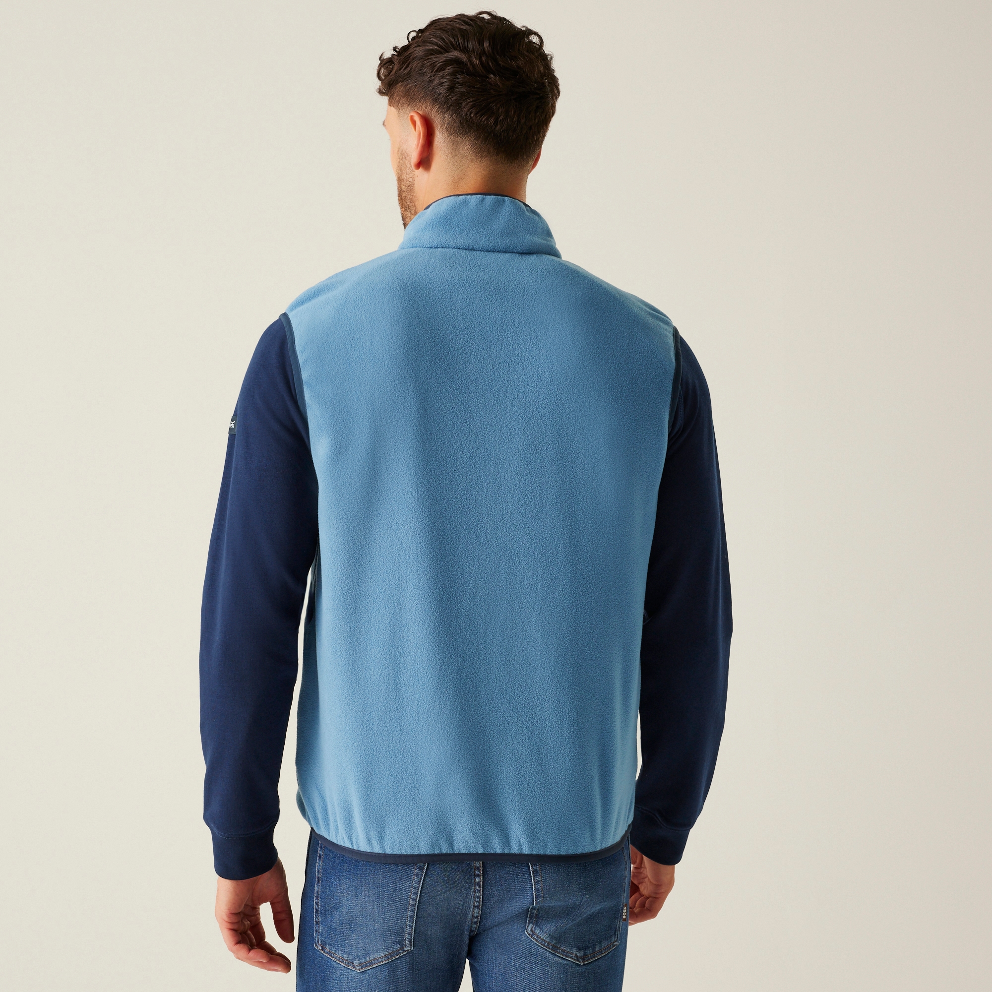 Regatta Kamizelka męska polarowa Frankie Niebieski