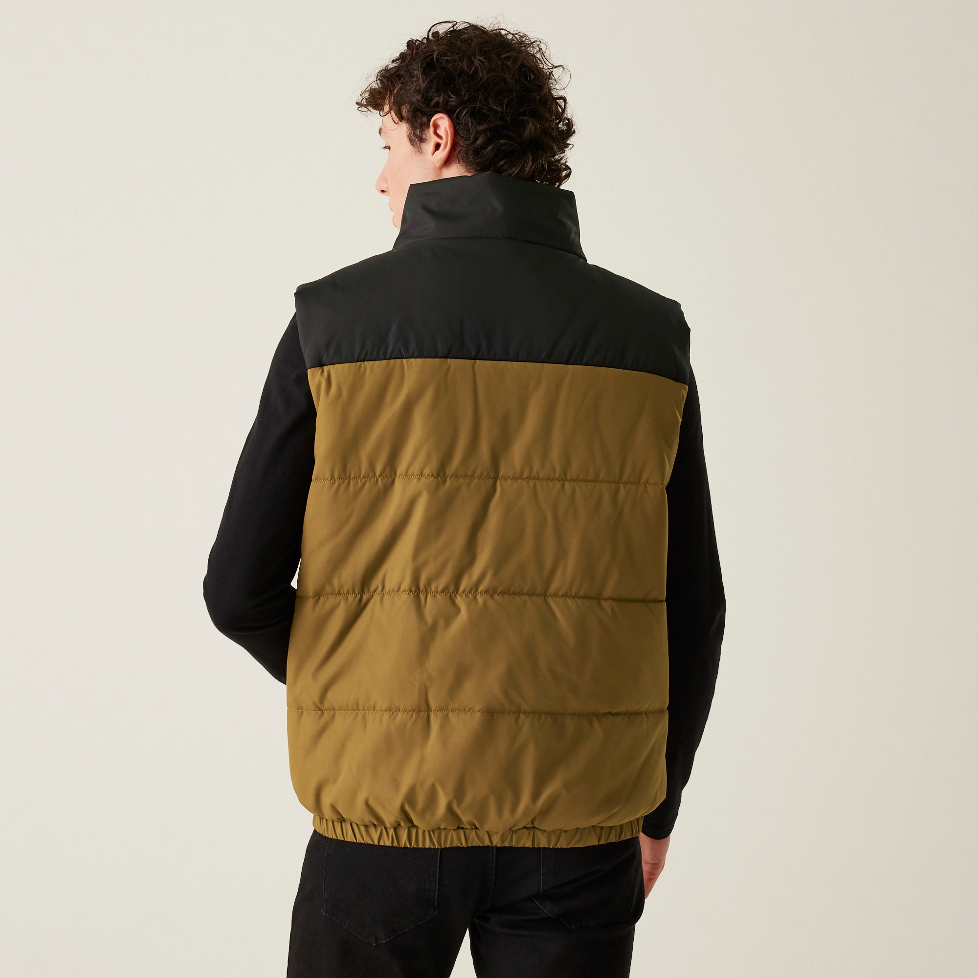 Męska kamizelka ocieplana Hawfinch Brązowy