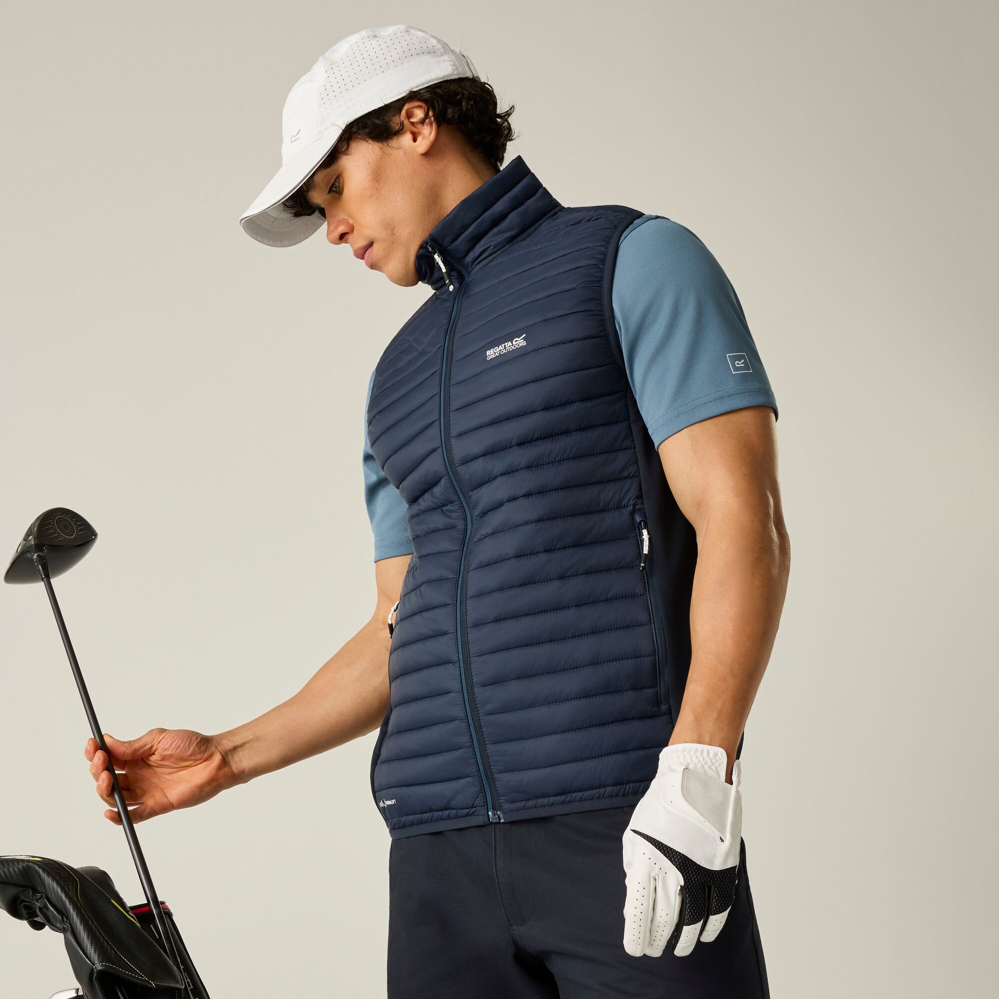 Regatta   Kamizelka męska hybrydowa Andreson Niebieski