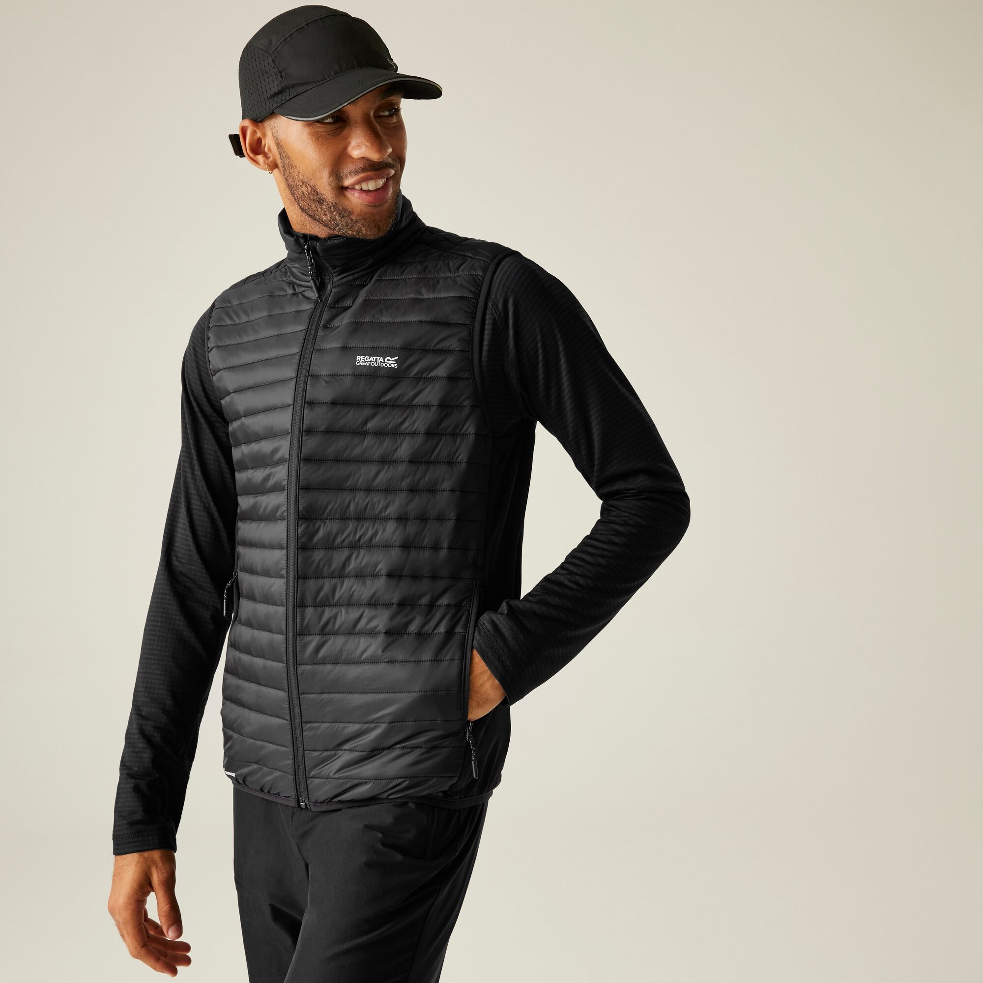 Kamizelka męska hybrydowa Andreson Czarny