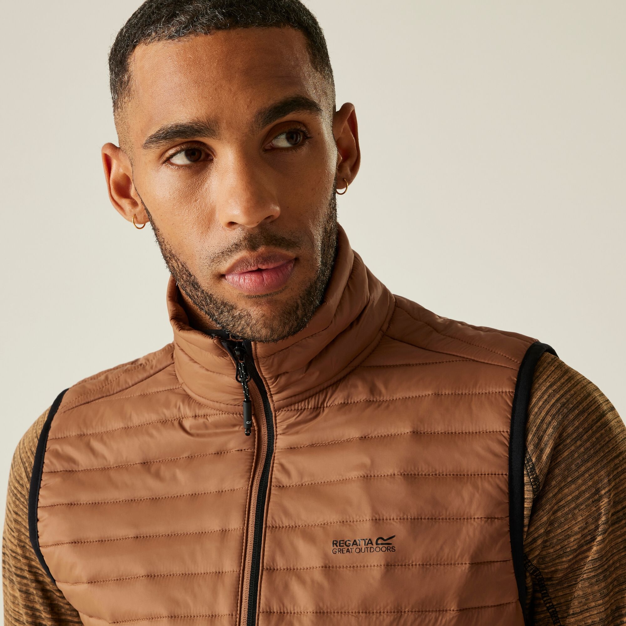 Regatta Kamizelka męska hybrydowa Andreson Brązowy