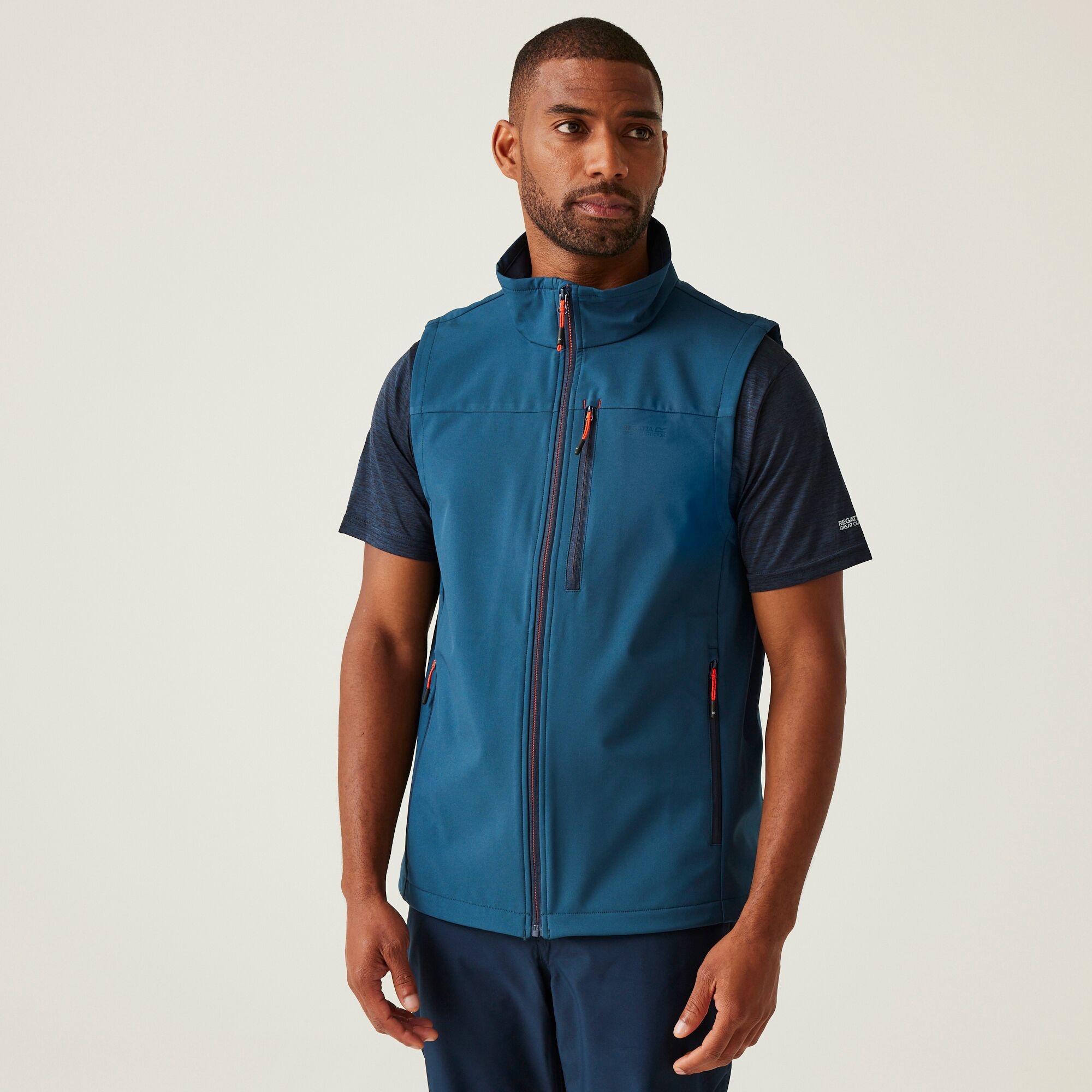 Regatta Regatta Kamizelka męska softshellowa Arana Niebieski