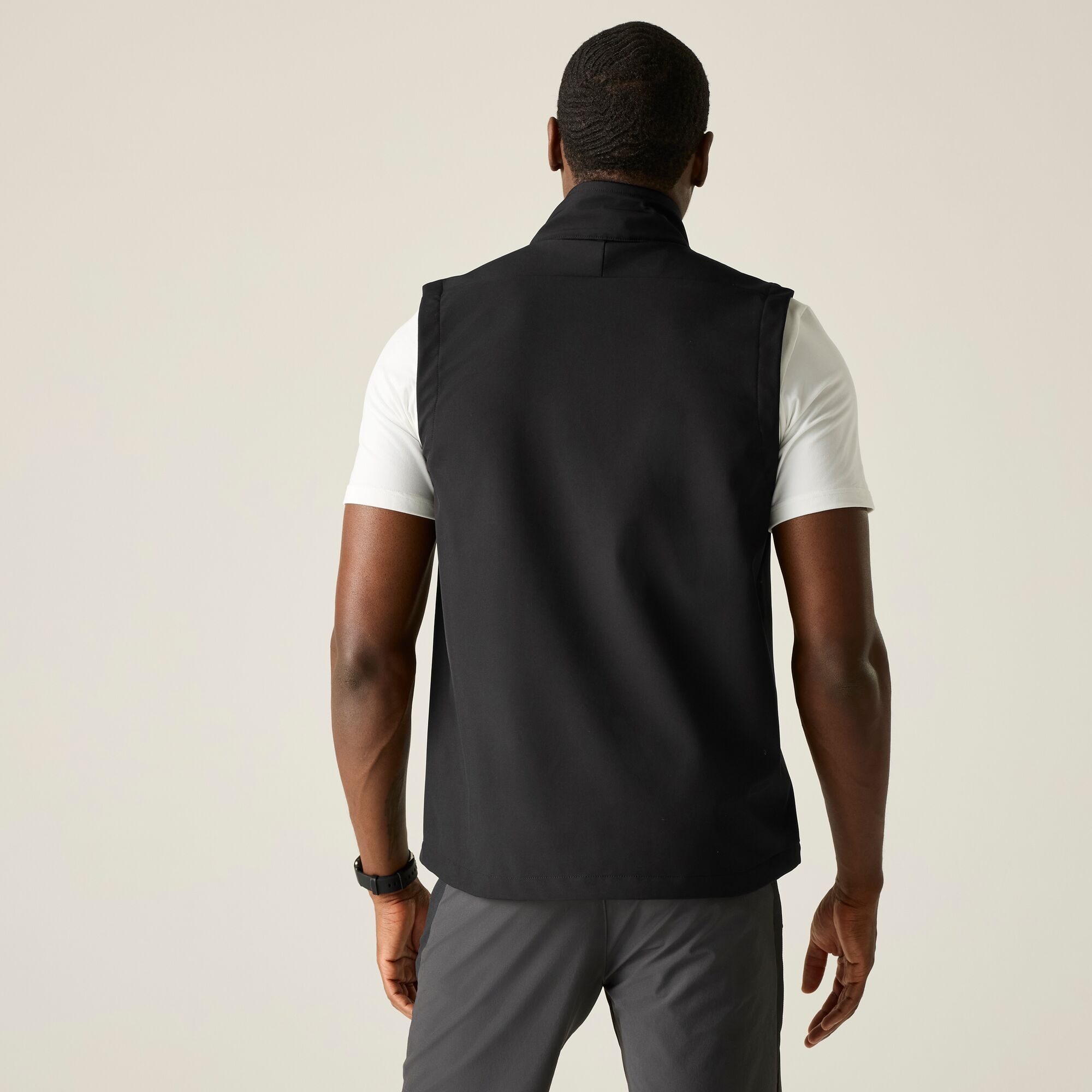 Regatta Regatta Kamizelka męska softshellowa Arana Czarny