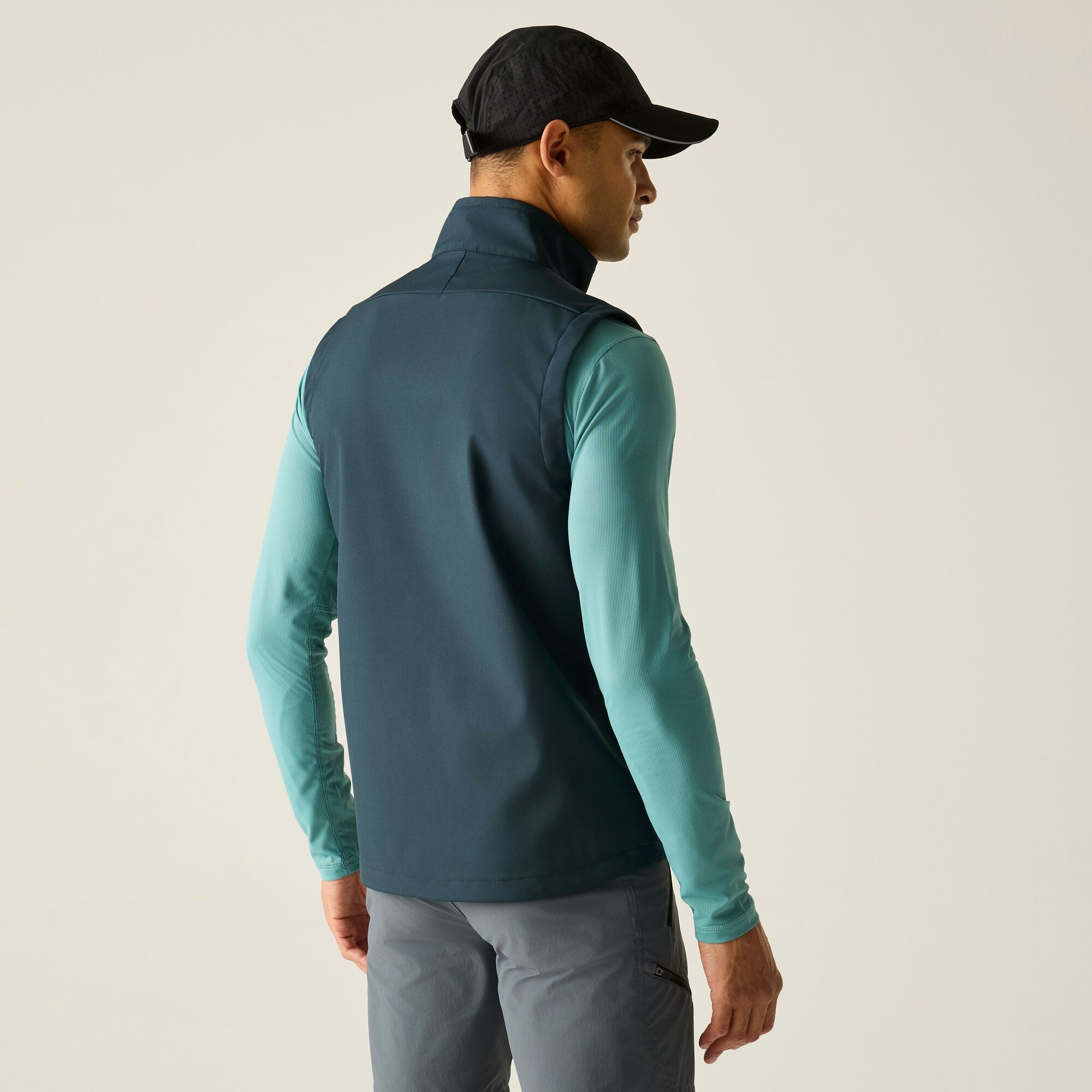 Regatta Regatta Kamizelka męska softshellowa Arana Niebieski