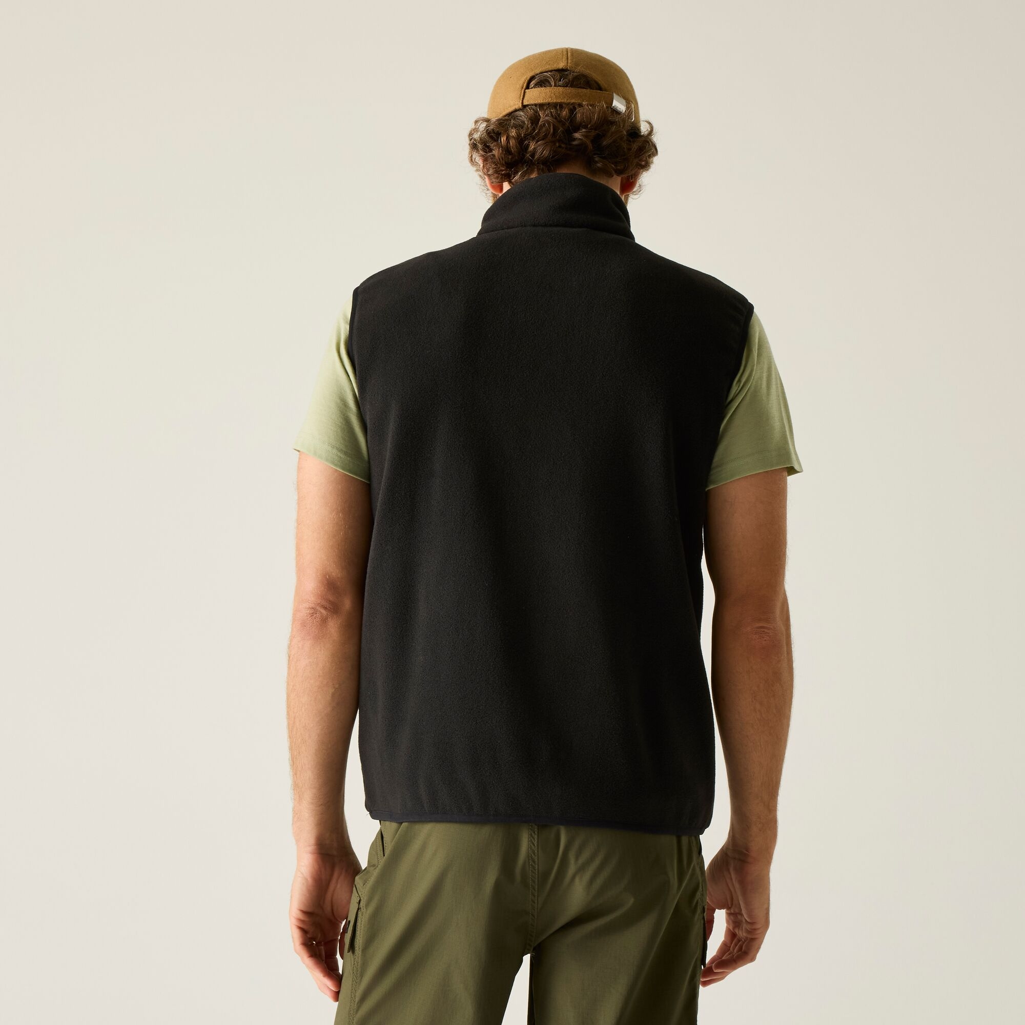 Regatta Kamizelka męska polarowa Frankie Czarny