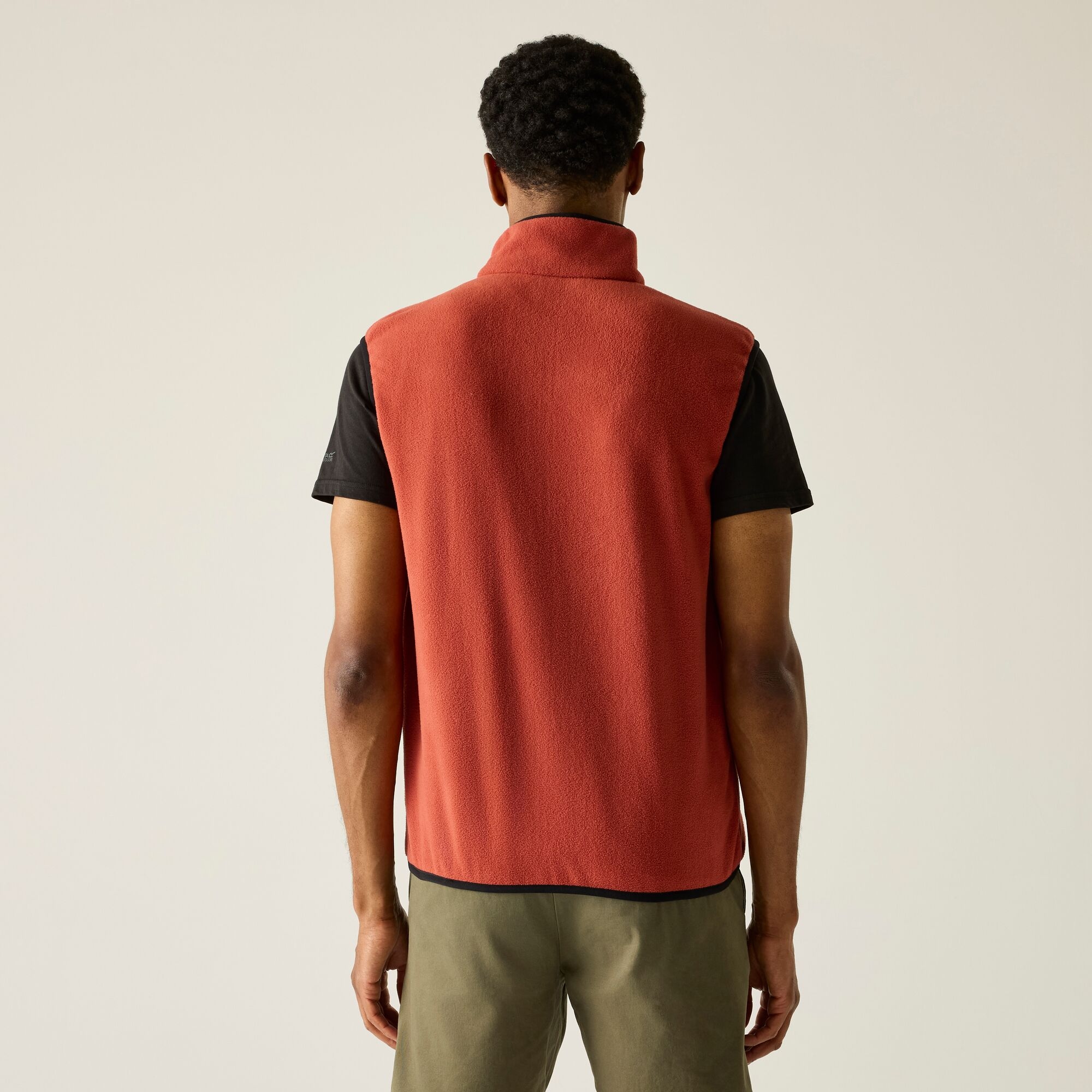 Regatta   Kamizelka męska polarowa Frankie Czerwony