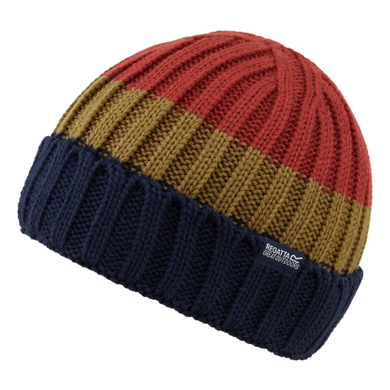 Men's Davion V Hat Red Ochre Cumin