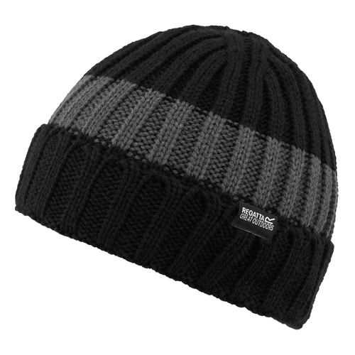 Men s Harrel III Knit Hat Black Regatta UK