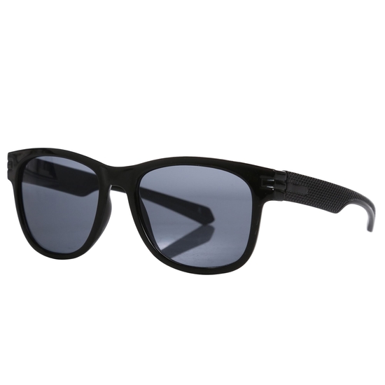 Men's Sargon Oversized Round Sunglasses Black