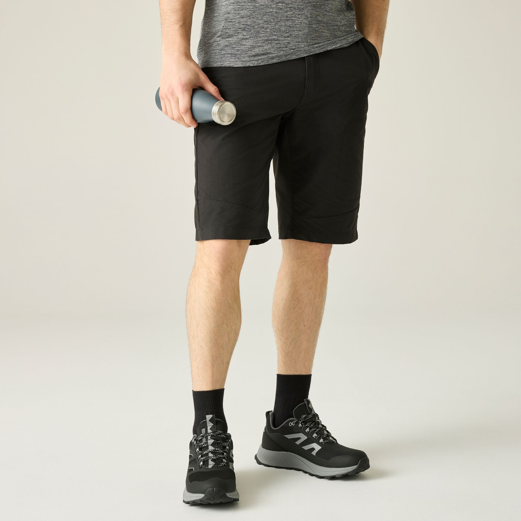 Regatta Buty męskie sportowe z membraną Ravika Czarny