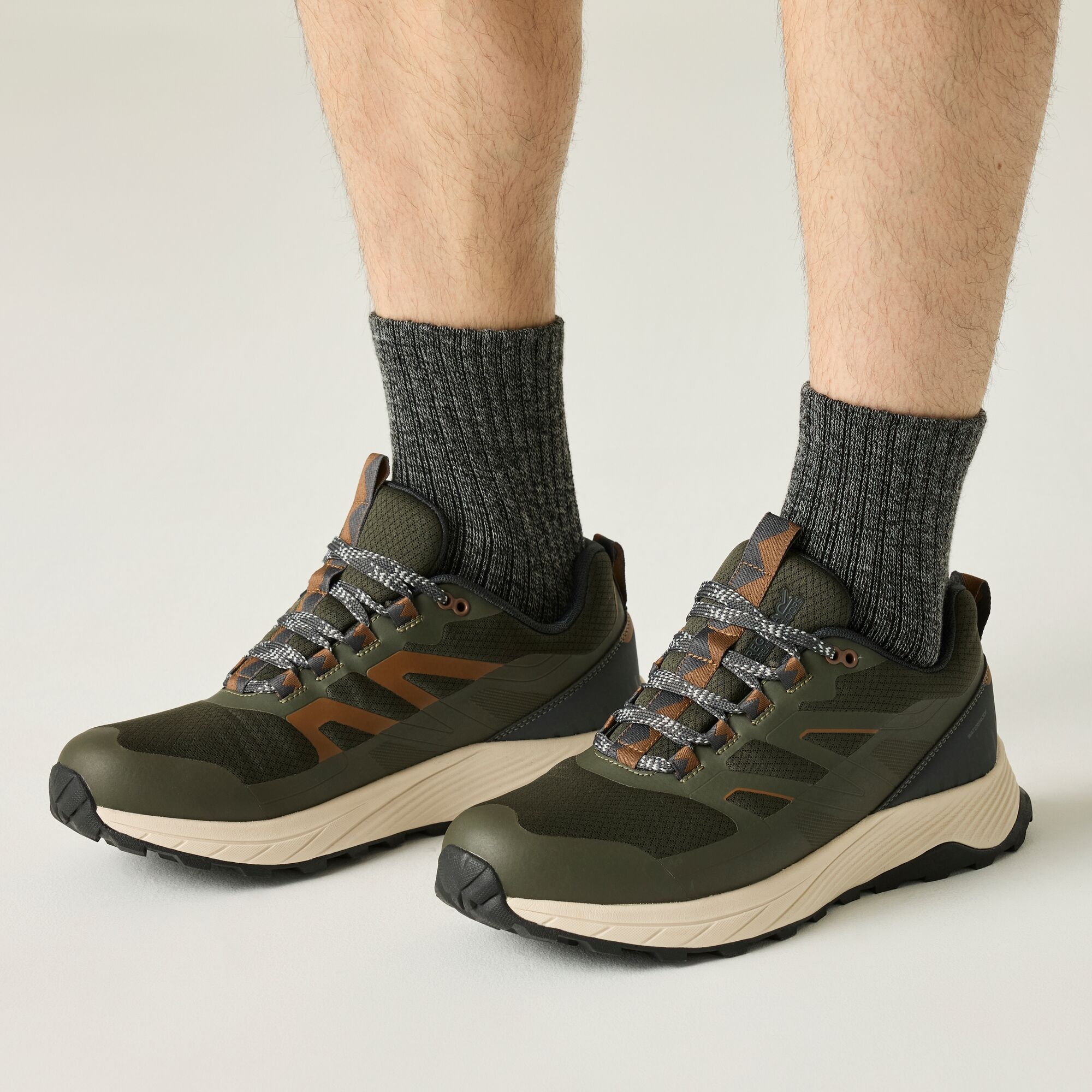 Regatta   Buty męskie sportowe z membraną Ravika Zielony