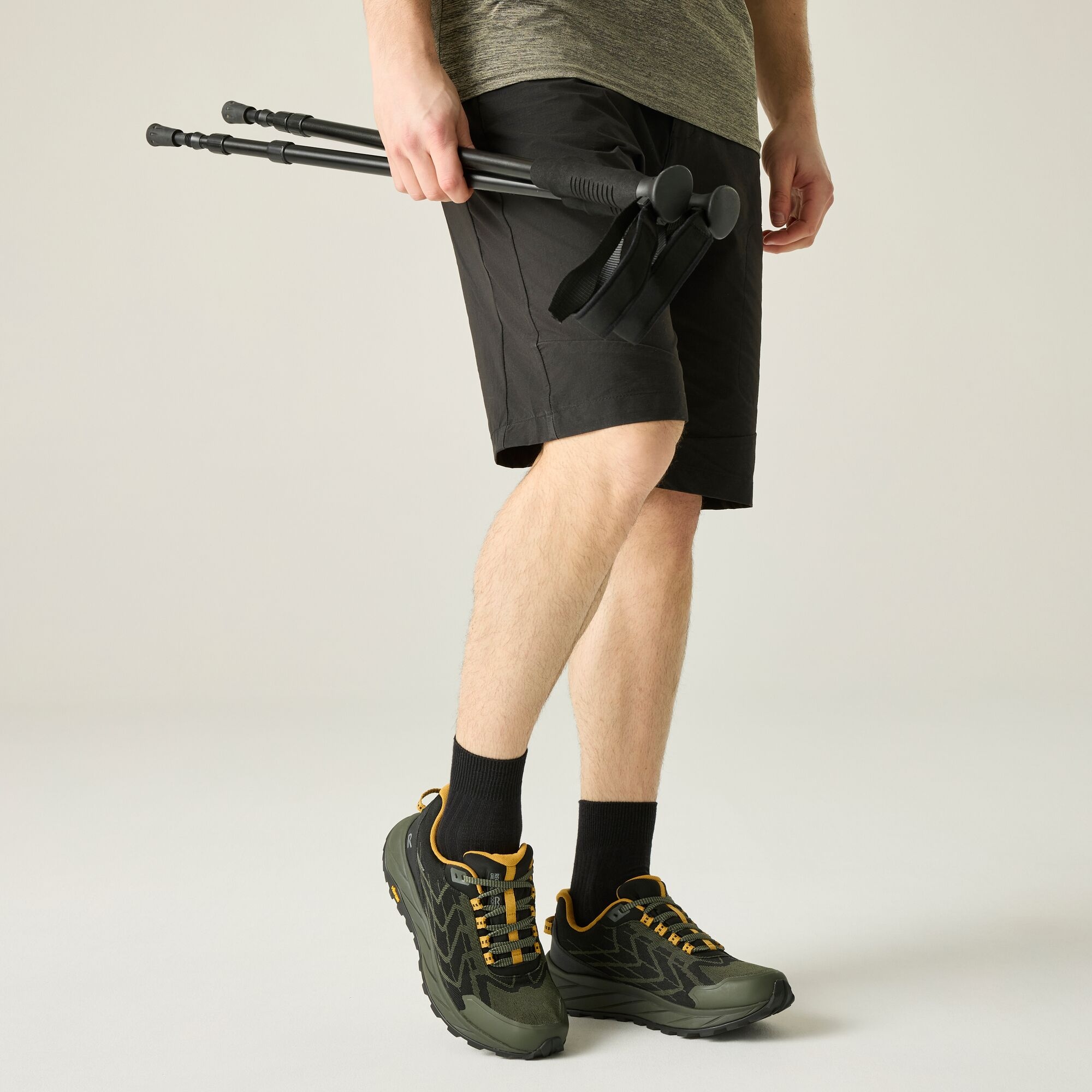 Regatta Buty męskie trekkingowe z membraną Cruize Vibram Zielony