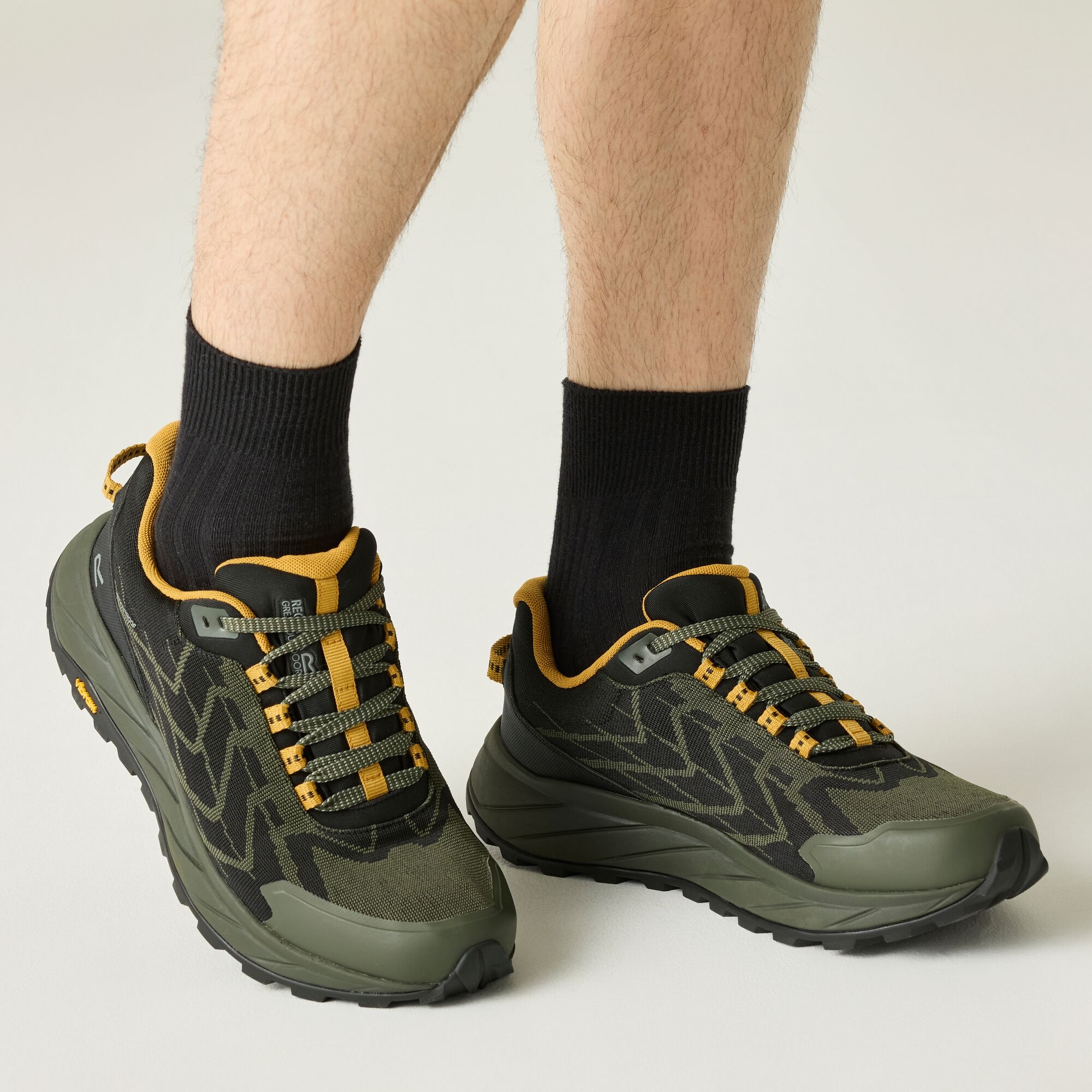 Regatta   Buty męskie z membraną Cruize Vibram Zielony