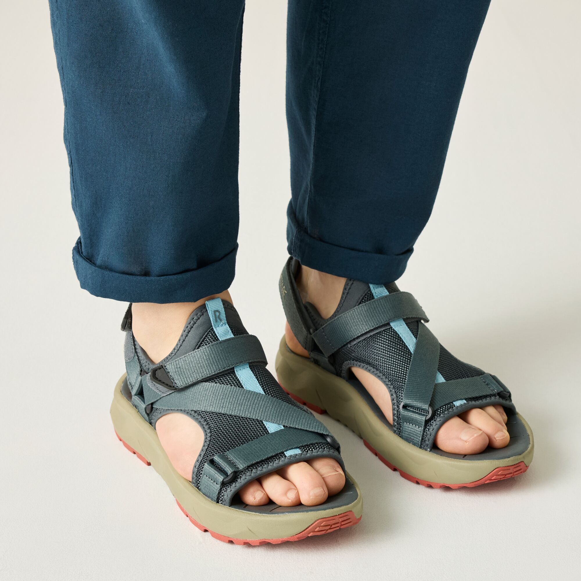 Regatta Sandały męskie Lito Szary