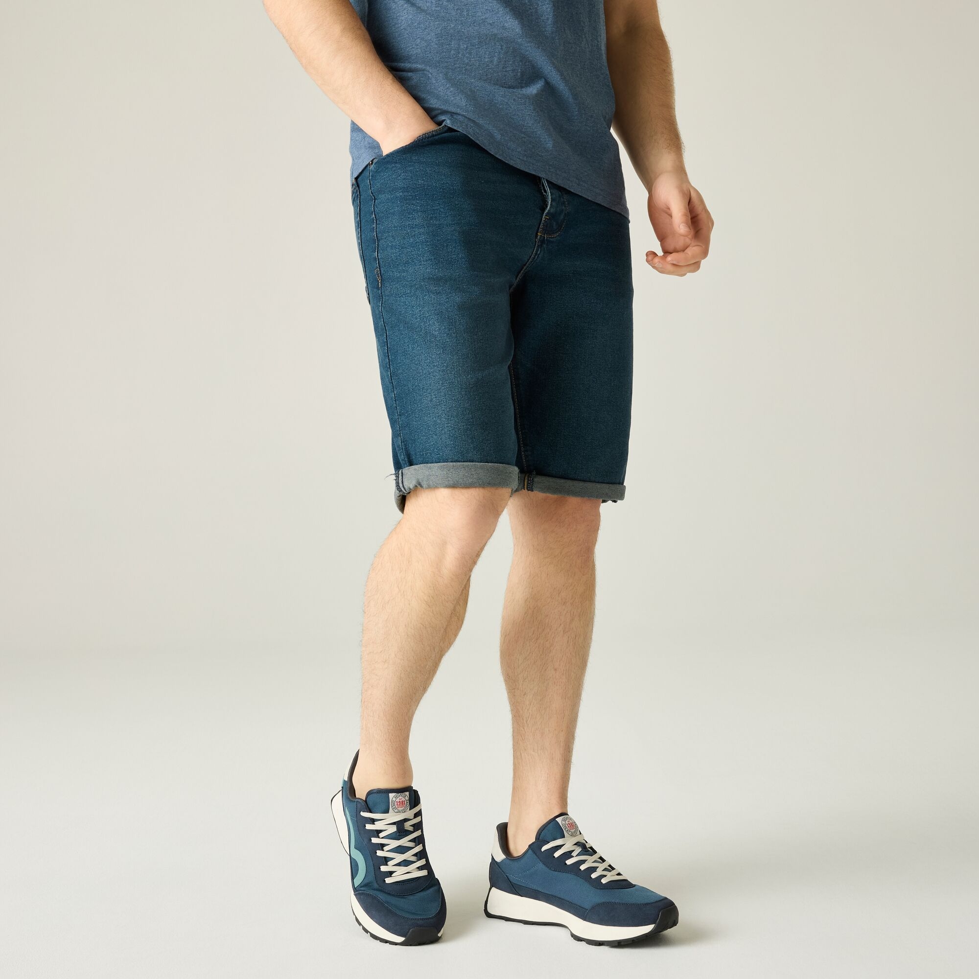 Regatta   Buty męskie casual Heritage II Niebieski