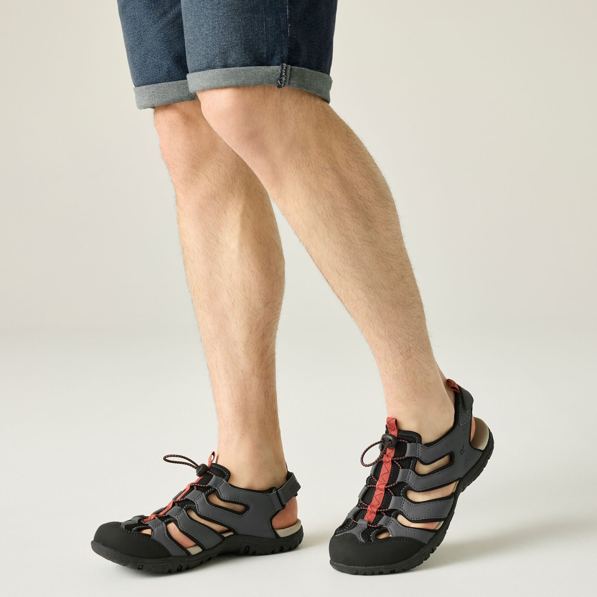 Regatta   Sandały męskie trekkingowe Westshore IV Czerwony