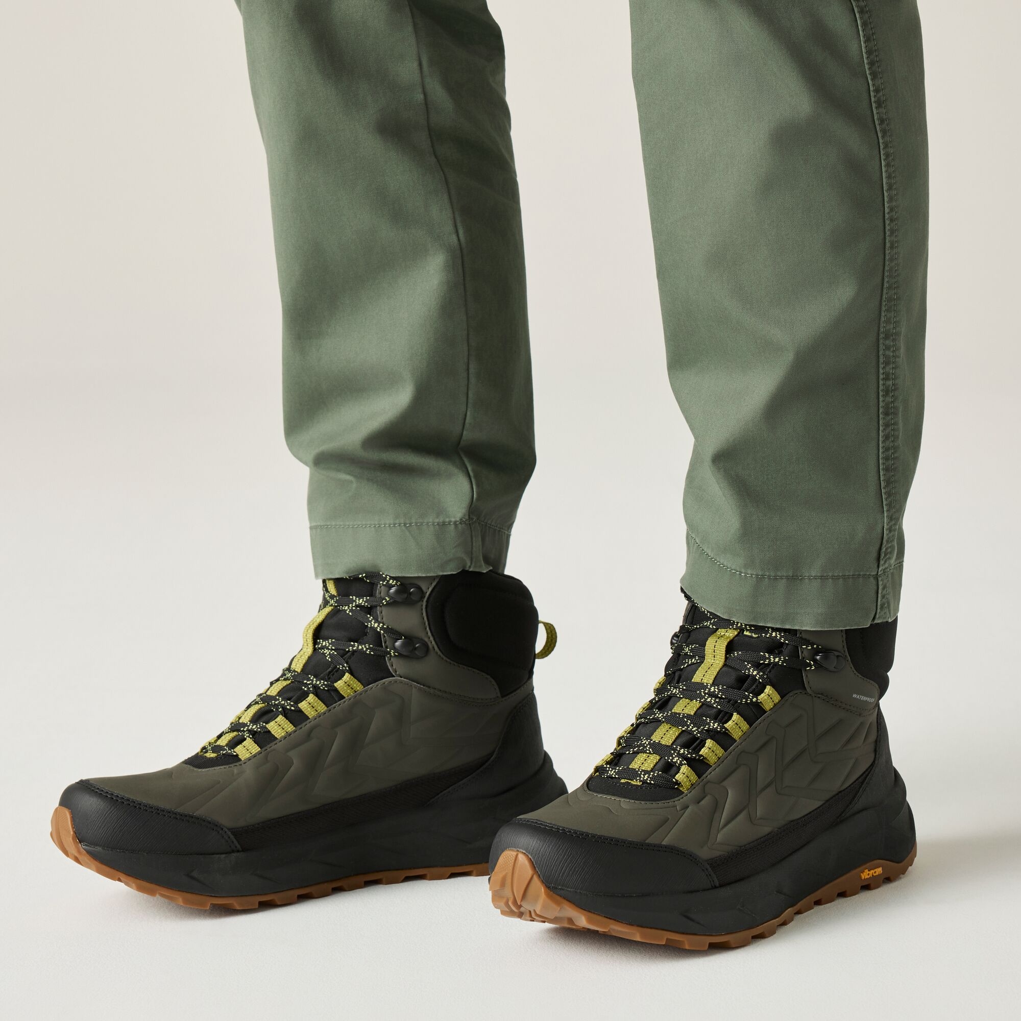 Regatta Men's Khaki Onyx Mid Waterproof Boots In | : Size 11 - Image 3