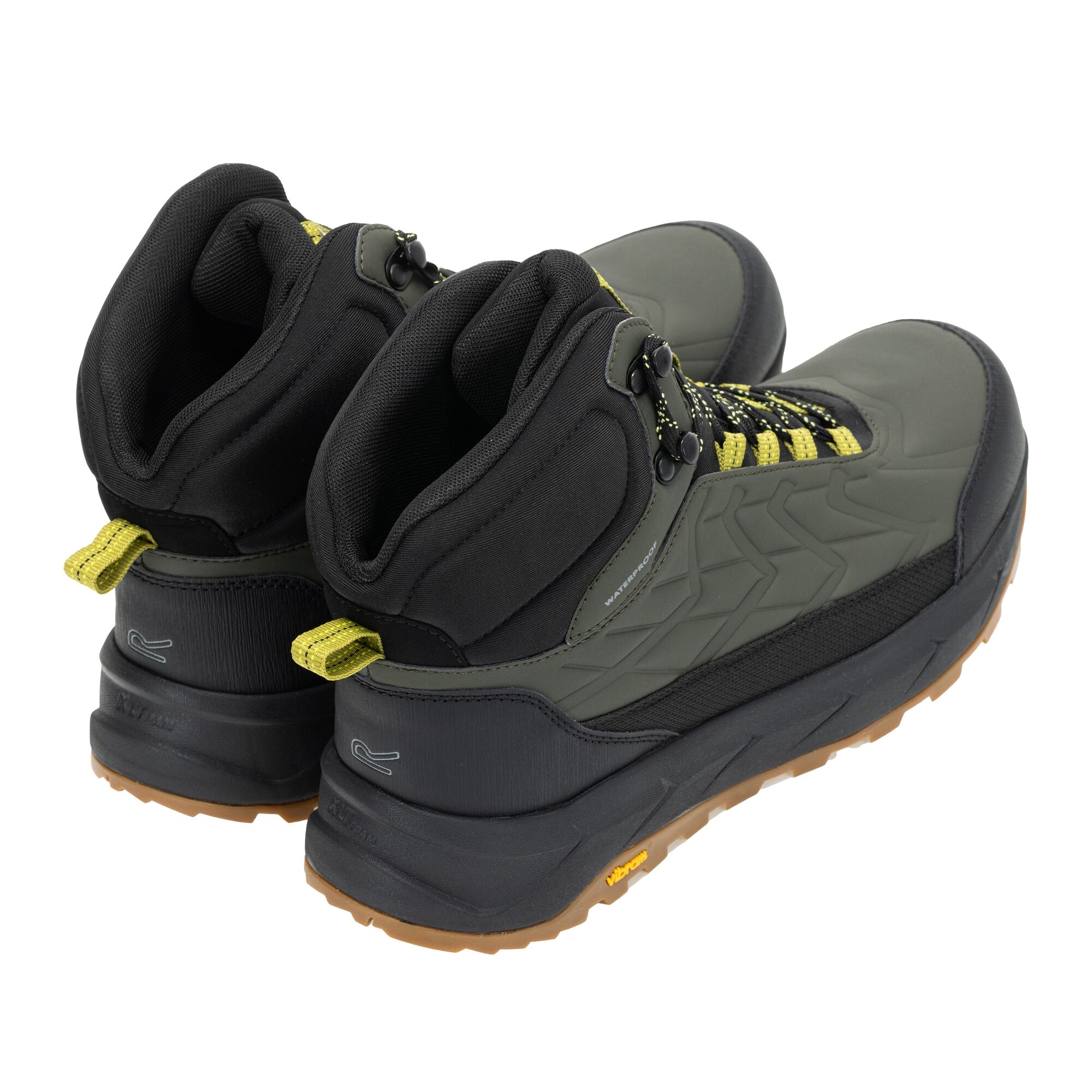 Regatta   Buty męskie z membraną Onyx Mid Vibram Zielony