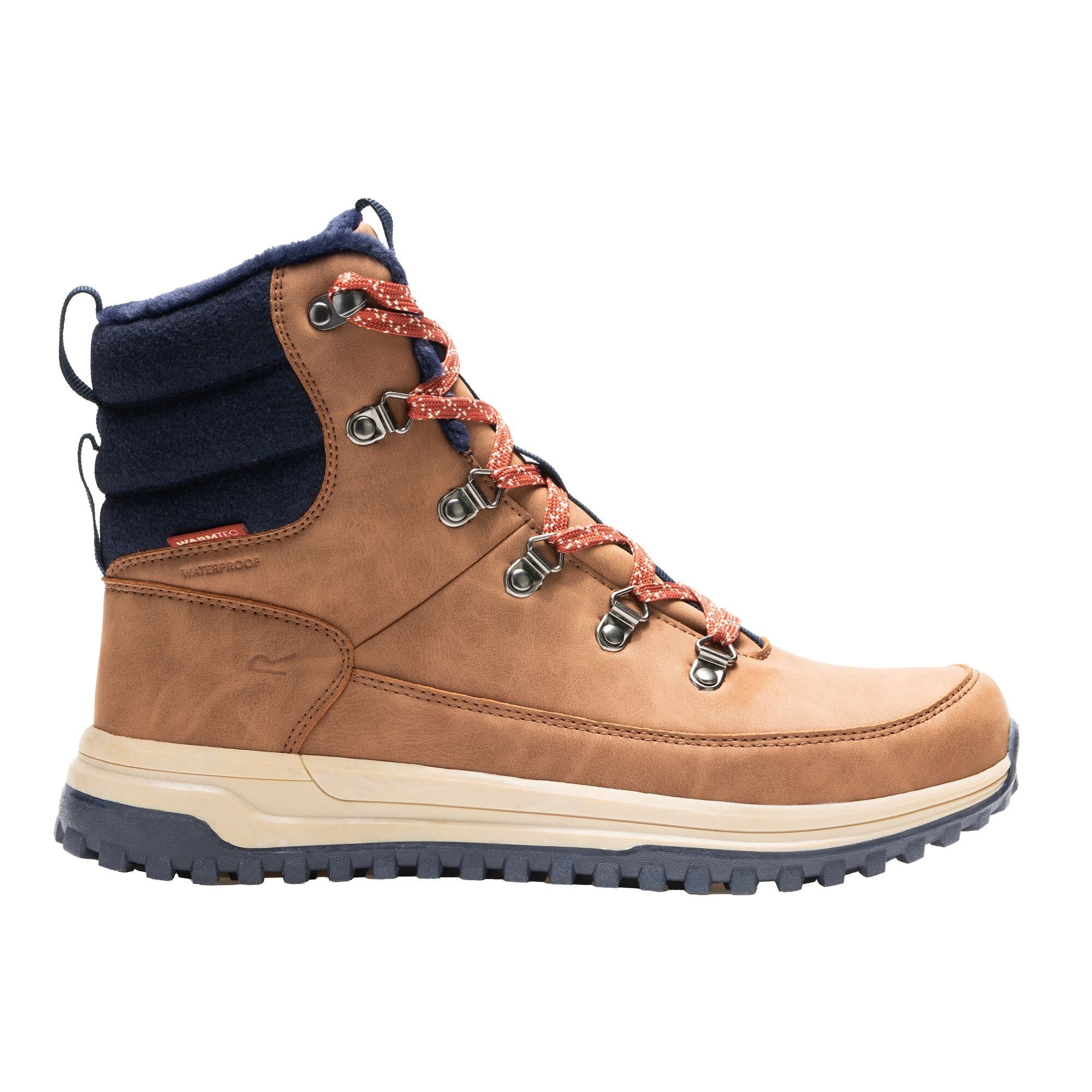 Regatta Buty męskie casual z membraną Winsfield Brązowy