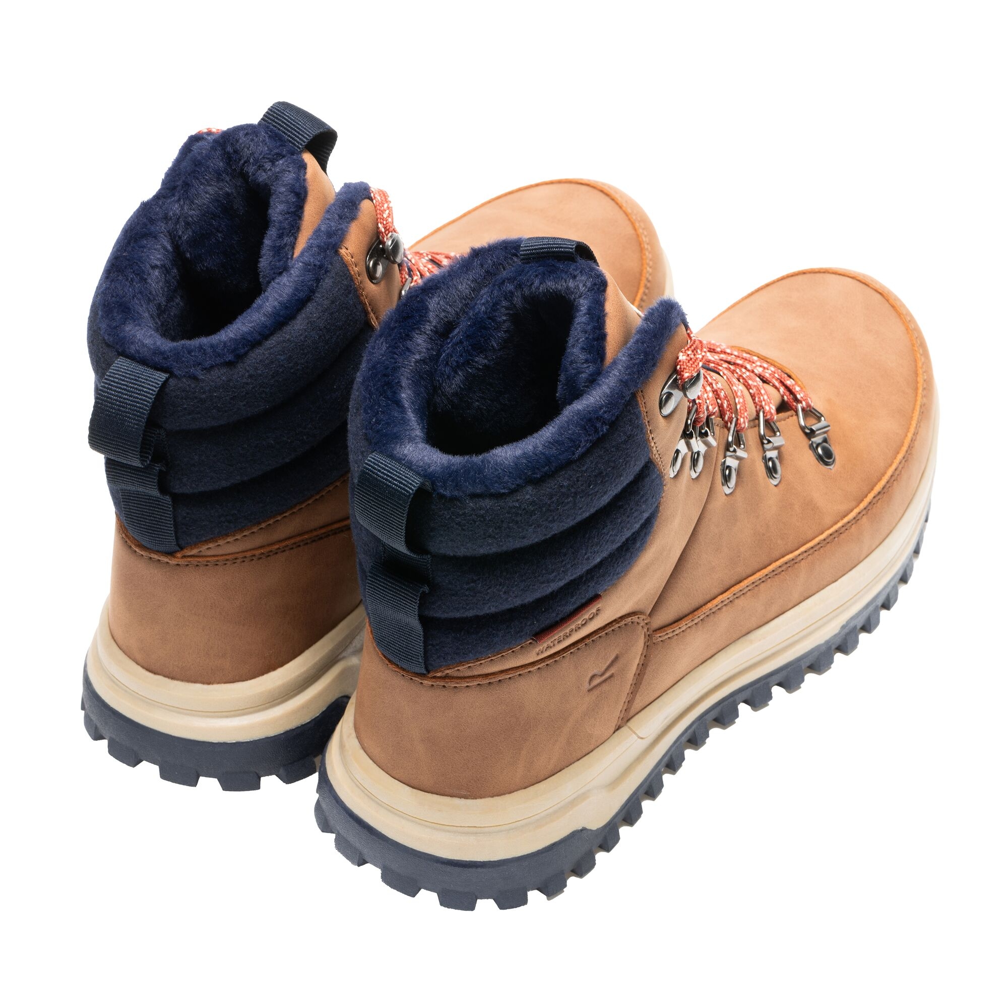 Regatta   Buty męskie casual z membraną Winsfield Brązowy