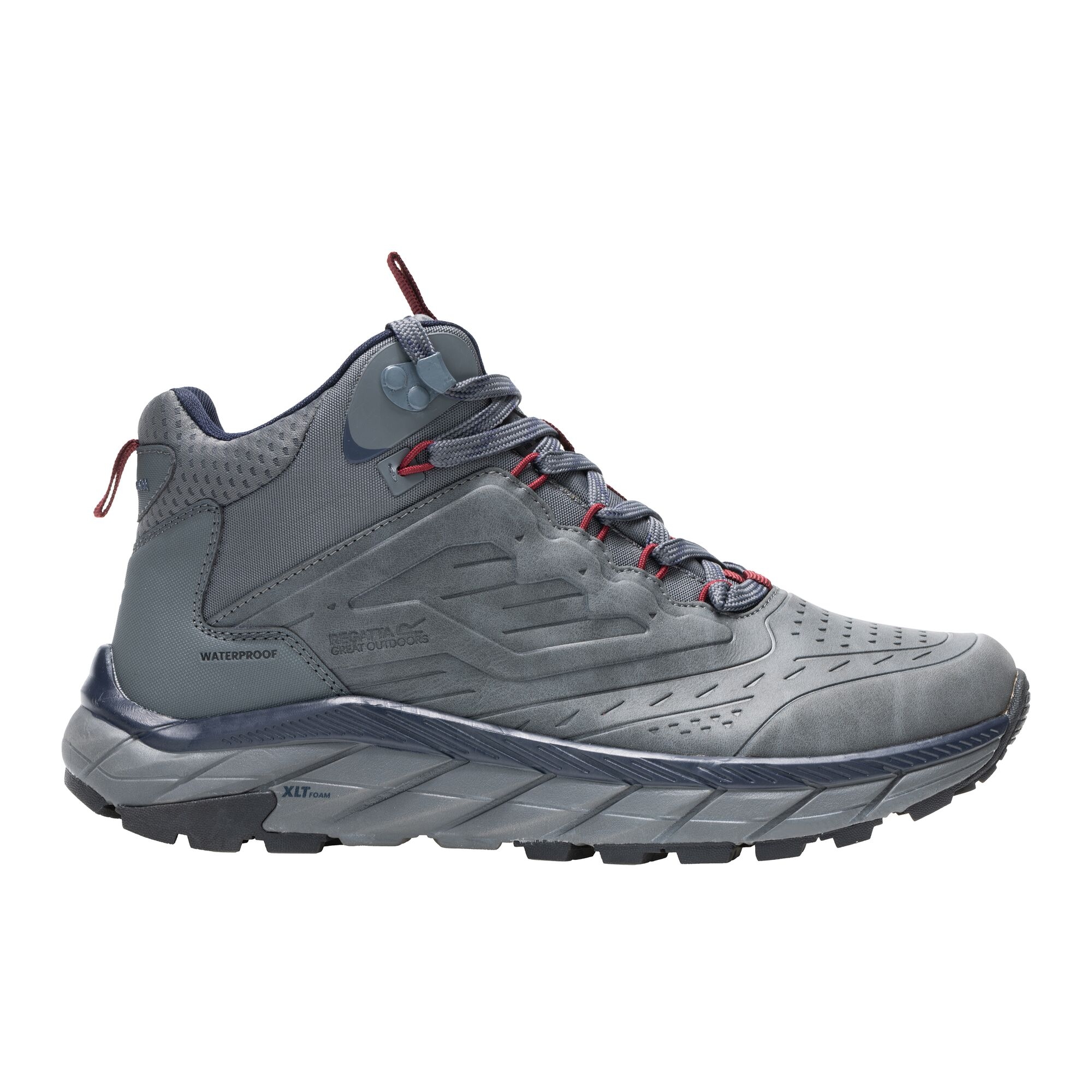 Regatta Buty męskie z membraną Derino Mid Szary