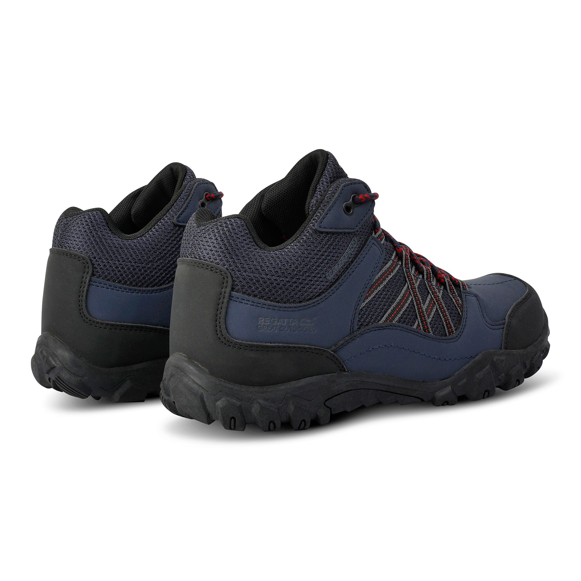 Regatta Męskie Buty Trekkingowe Edgepoint Mid Granatowy