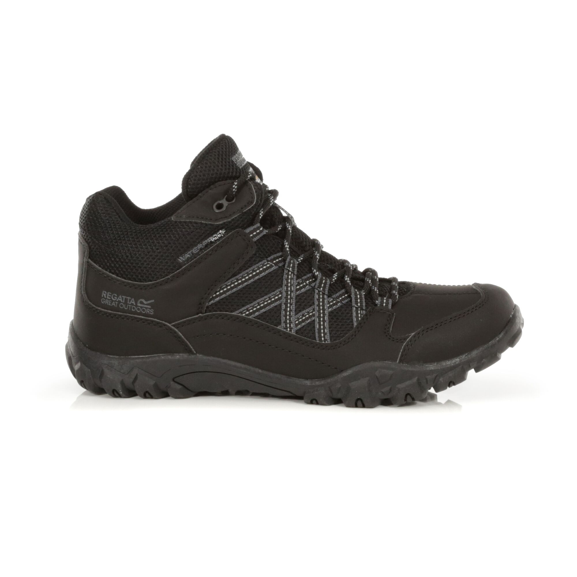 Regatta Męskie Buty Trekkingowe Edgepoint Mid Czarny, Rozmiar: 42