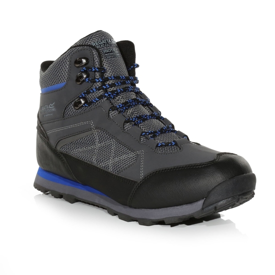 Męskie buty trekkingowe Vendeavour Pro Szaro-niebieski