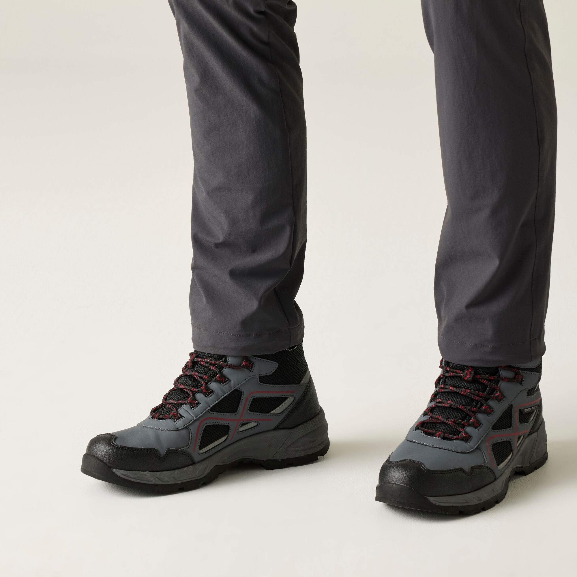 Regatta Buty męskie trekkingowe z membraną Vendeavour Szary