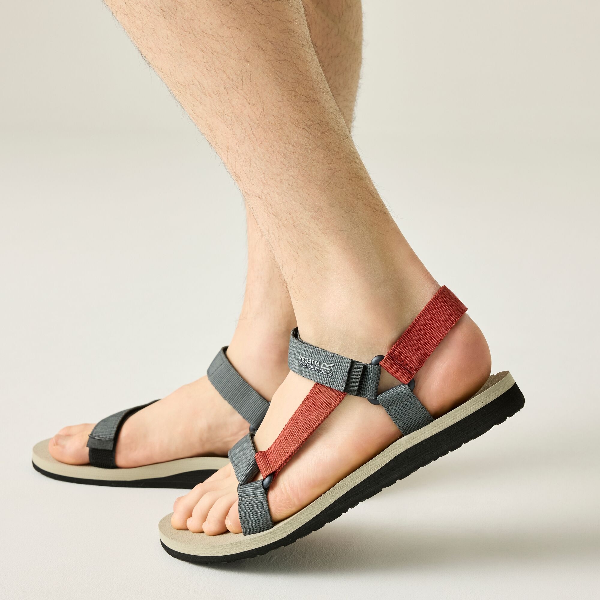 Regatta   Sandały męskie Vendeavour Czerwony