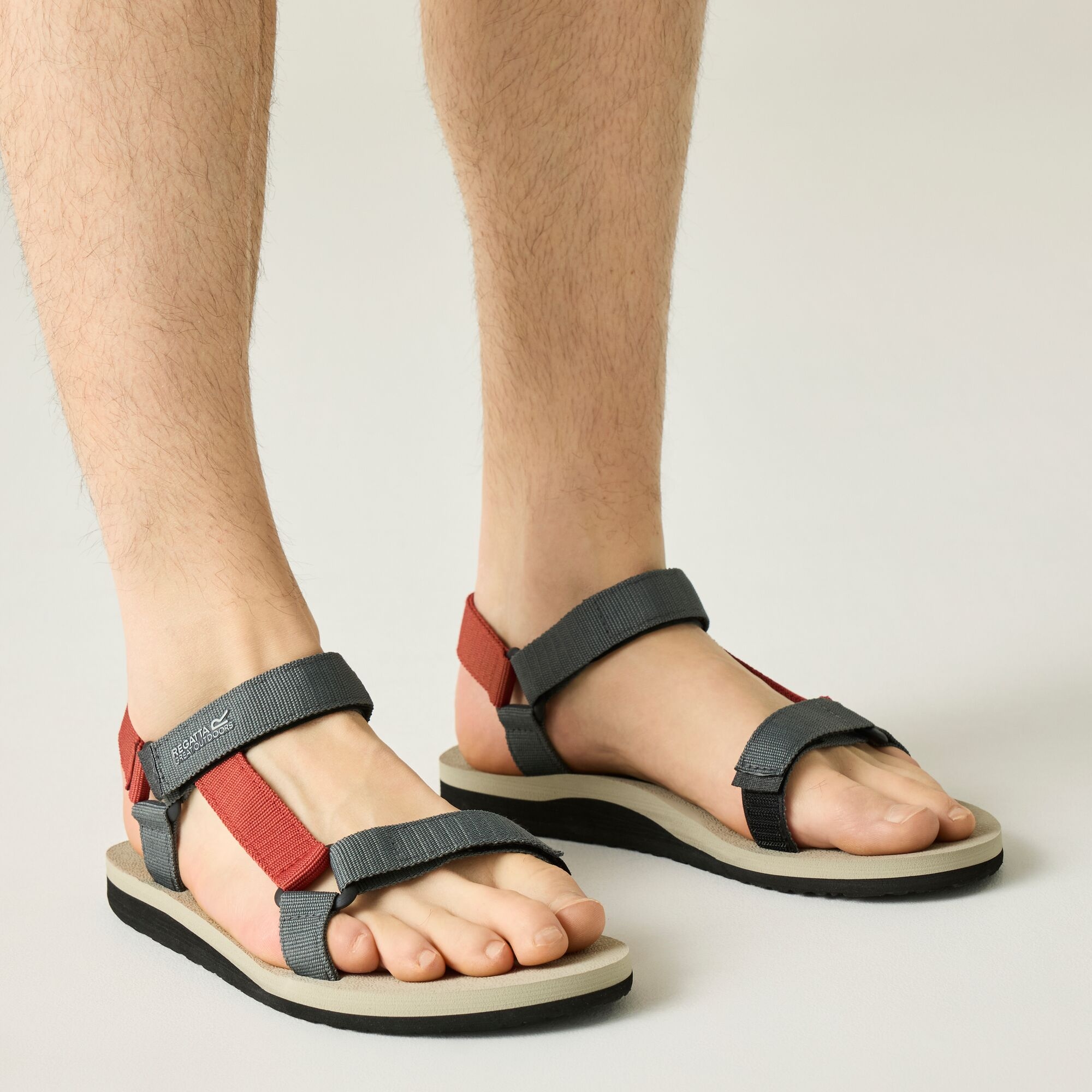 Regatta   Sandały męskie Vendeavour Czerwony