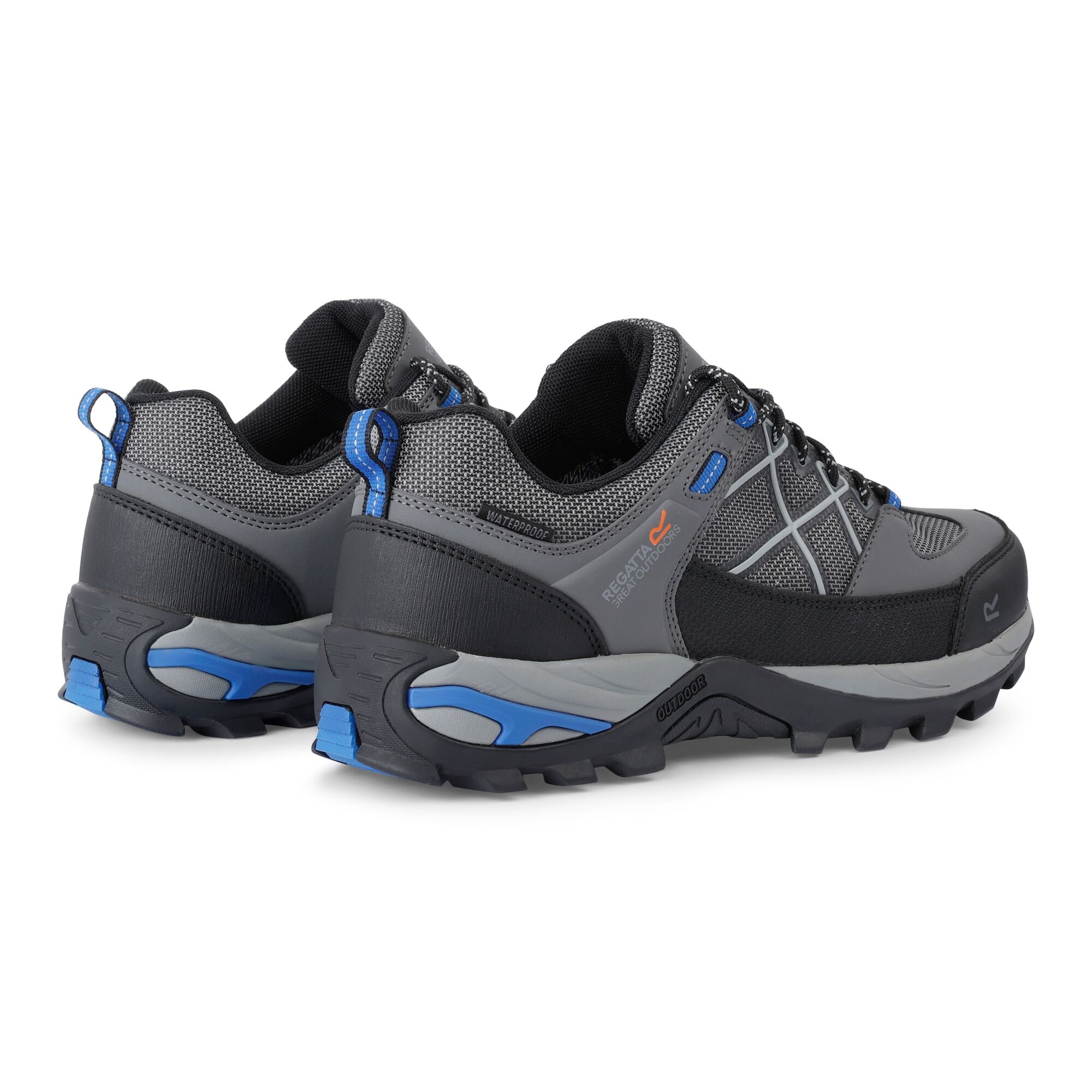Regatta   Buty męskie trekkingowe niskie z membraną Samaris III Szary