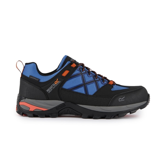 Men's Samaris III Low Walking Shoes Olympian Blue Black Tango