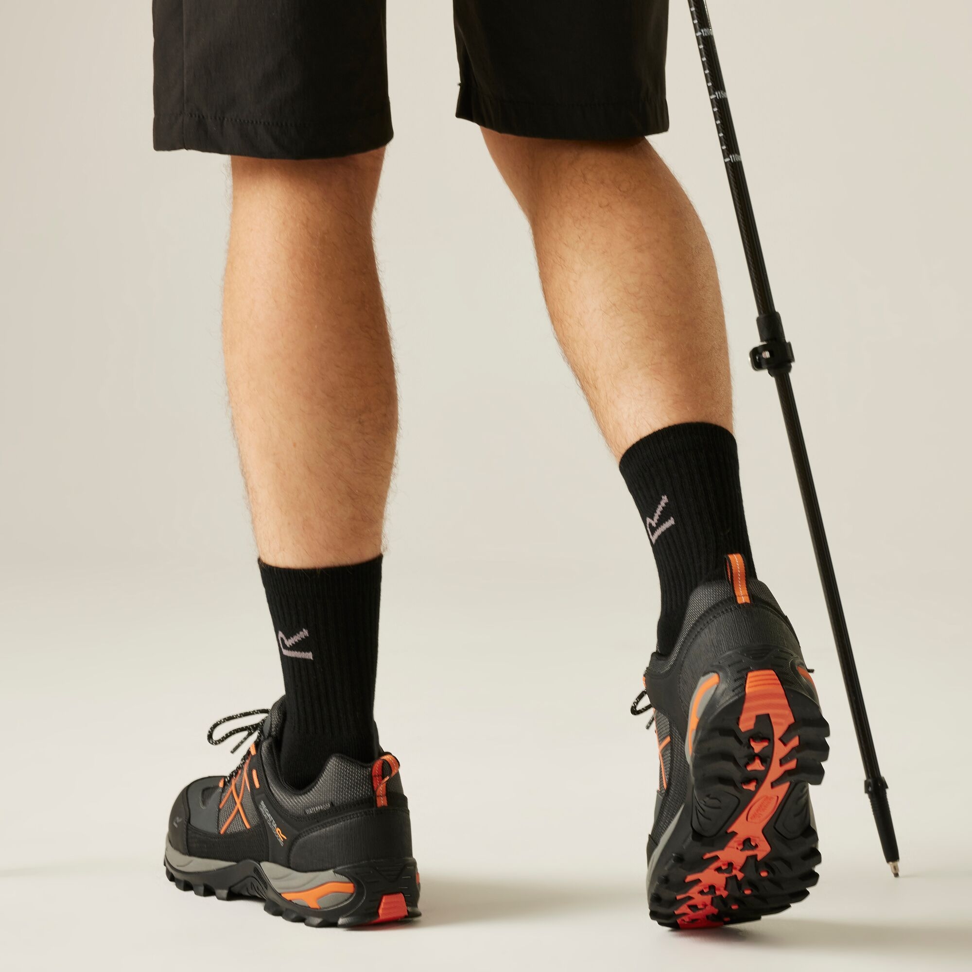 Regatta   Buty męskie trekkingowe niskie z membraną Samaris III Szary