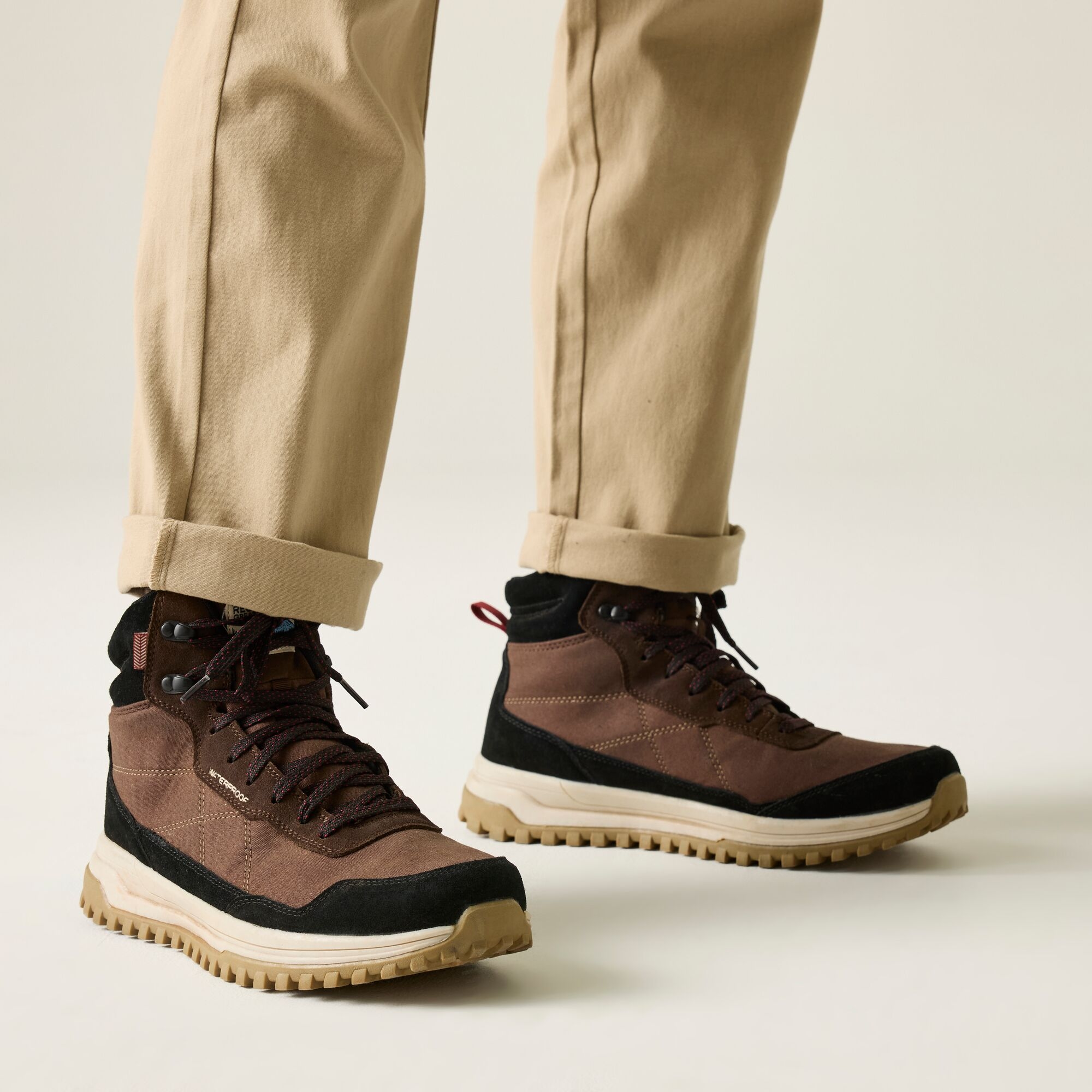 Regatta Botki męskie z membraną Mayfield Brązowy