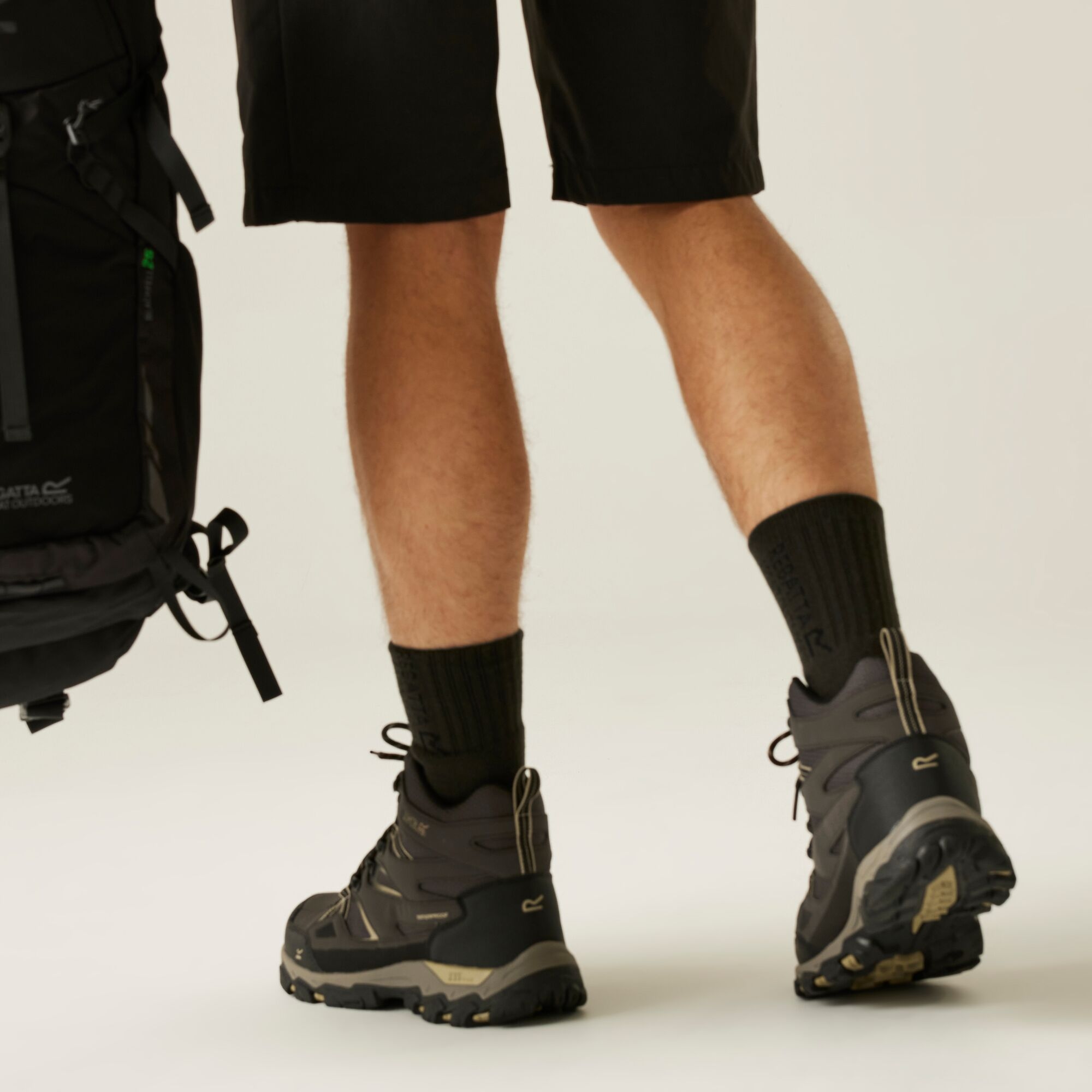 Buty męskie trekkingowe wysokie z membraną Holcombe III Brązowy