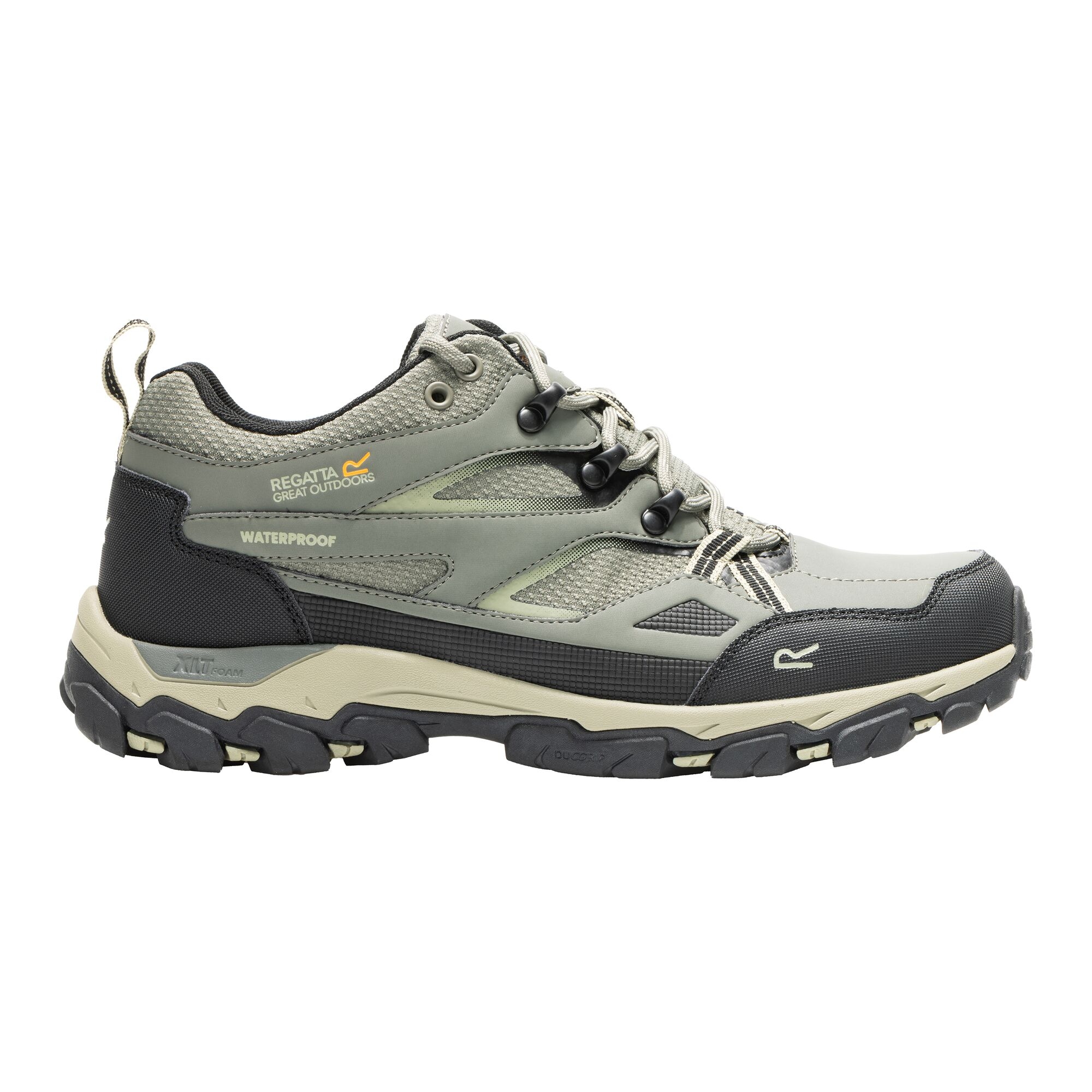 Regatta Men's Holcombe Low Iii Walking Shoes - Green UK Size 9.5