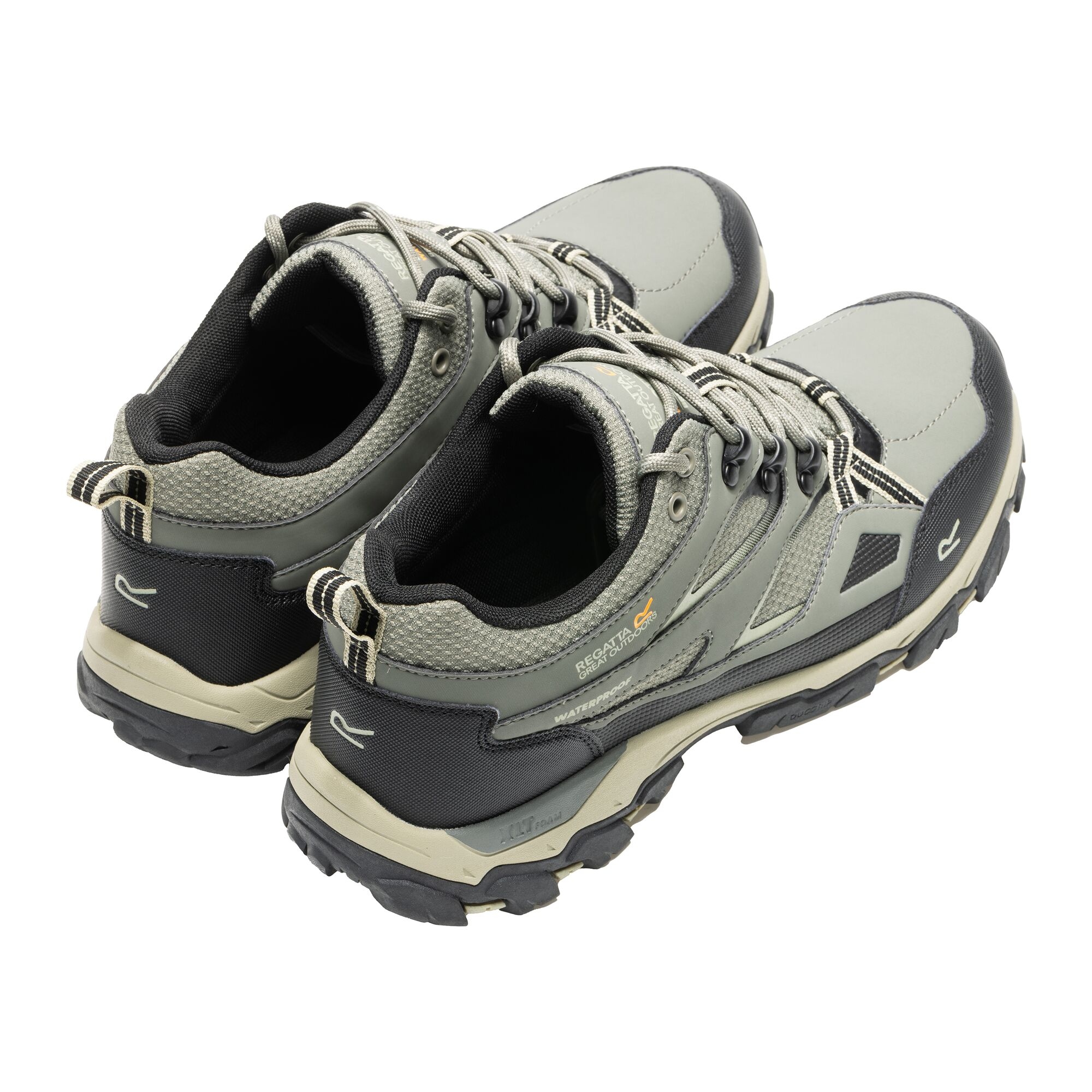 Regatta   Buty męskie trekkingowe niskie z membraną Holcombe Low III Zielony