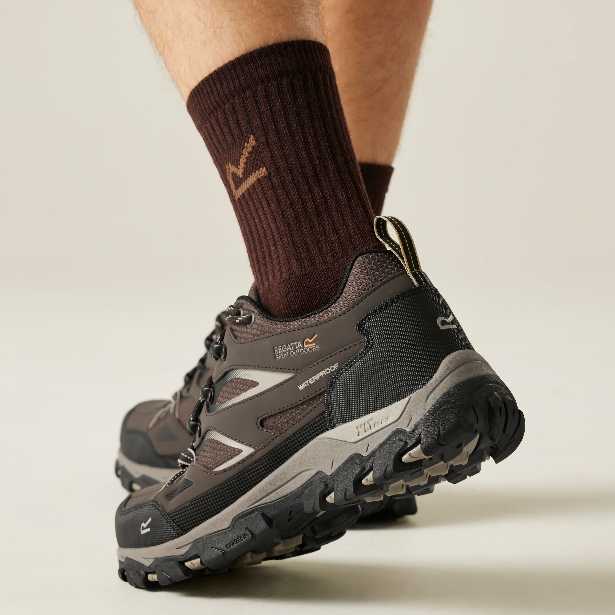 Regatta   Buty męskie trekkingowe niskie z membraną Holcombe Low III