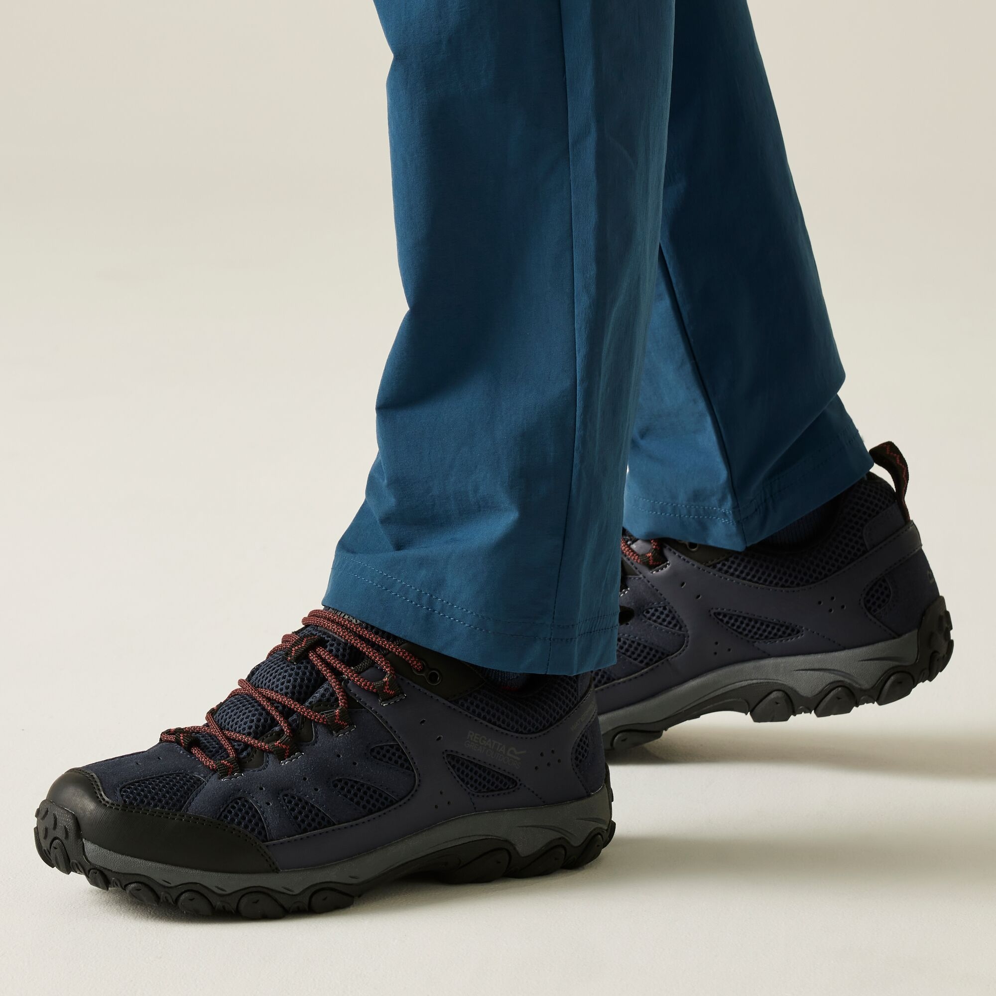 Regatta Buty męskie trekkingowe niskie z membraną Edgepoint IV Niebieski
