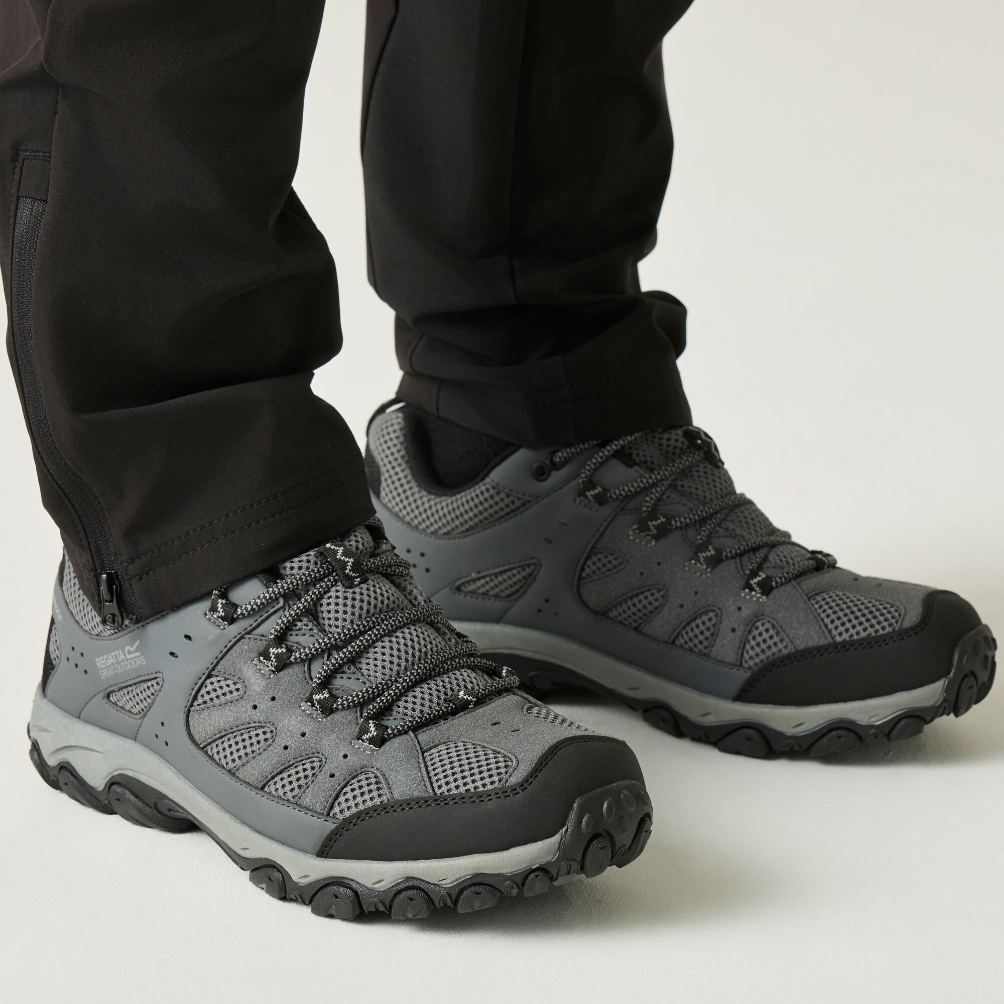 Regatta Men's Edgepoint Iv Low Walking Shoes - Grey UK Size 12