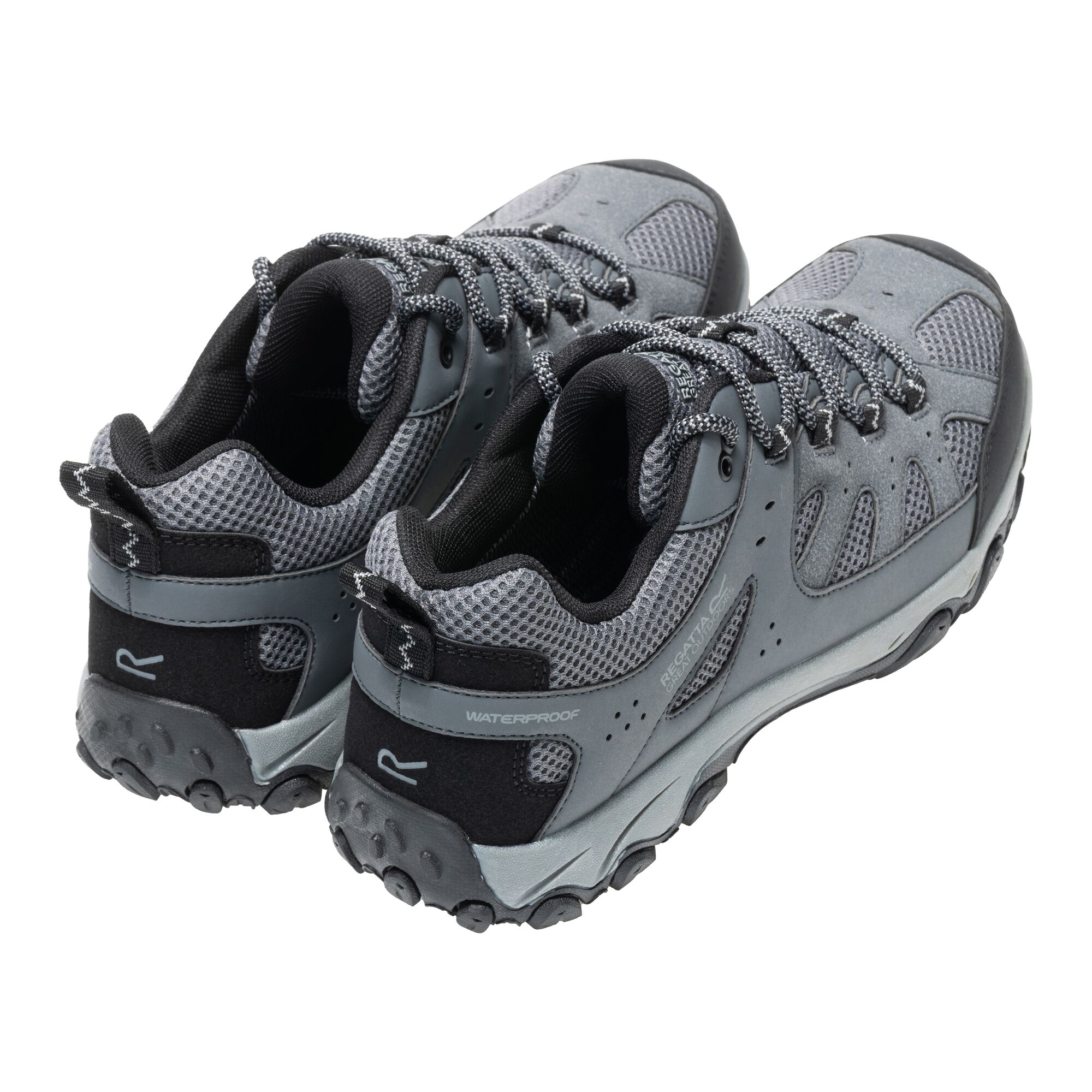 Regatta   Buty męskie trekkingowe niskie z membraną Edgepoint IV Szary