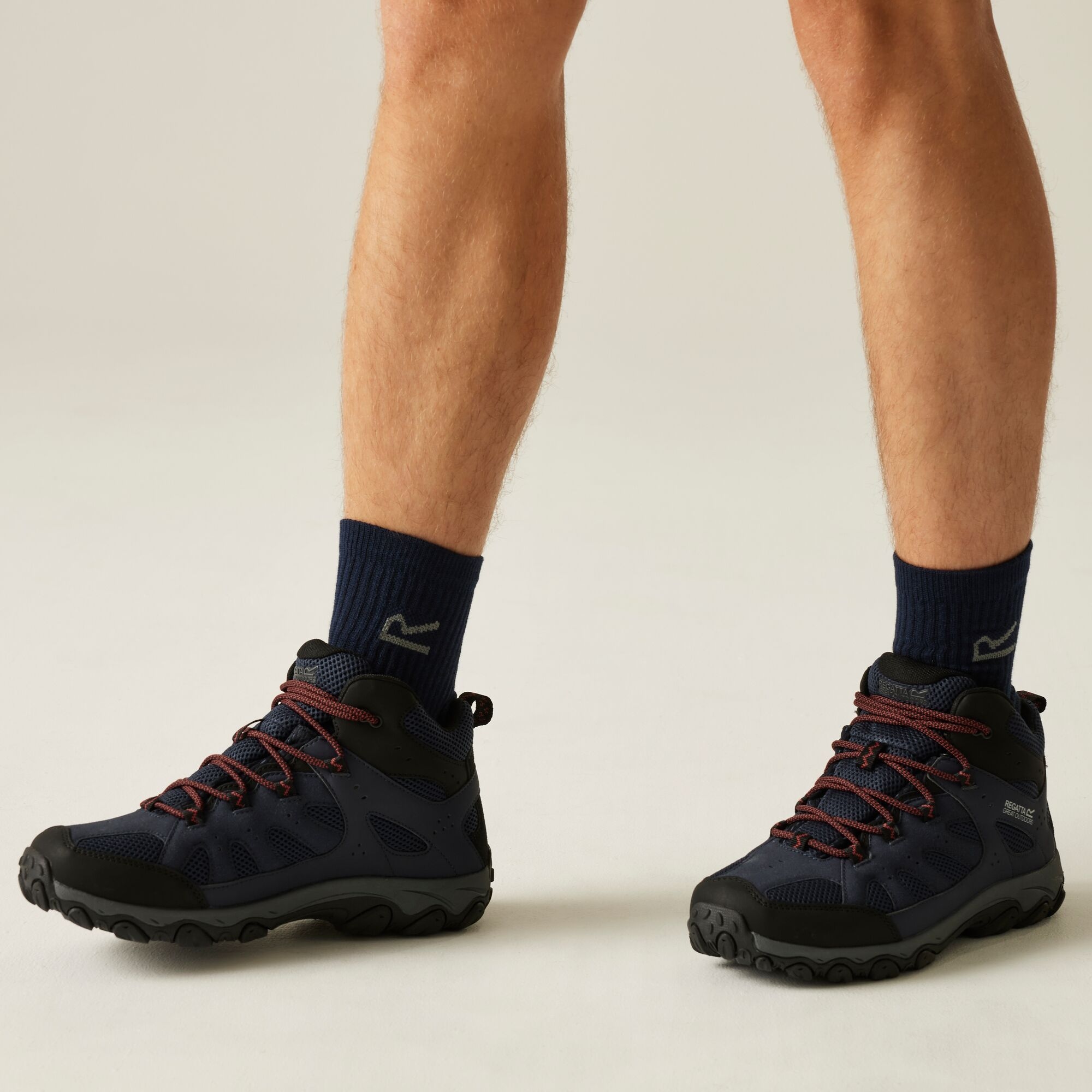 Regatta Men's Edgepoint Iv Mid Walking Boots - Blue UK Size 7