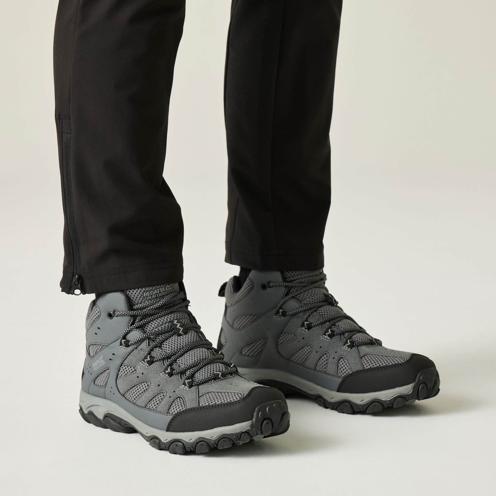 Regatta Mens Edgepoint Iv Mid Walking Boots, Grey, Size 6, Men - Image 5