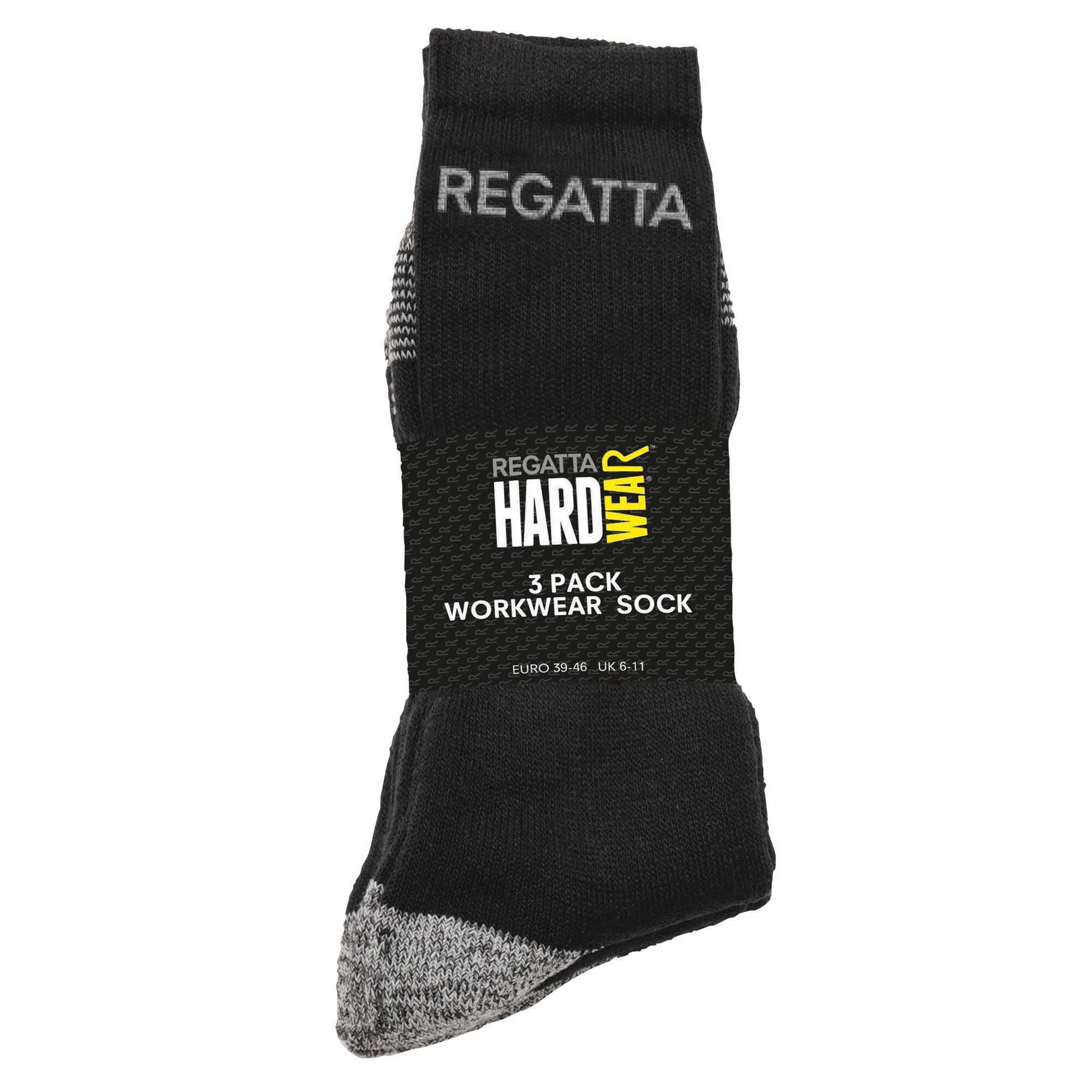 Regatta Professional   Męskie skarpety robocze Czarny