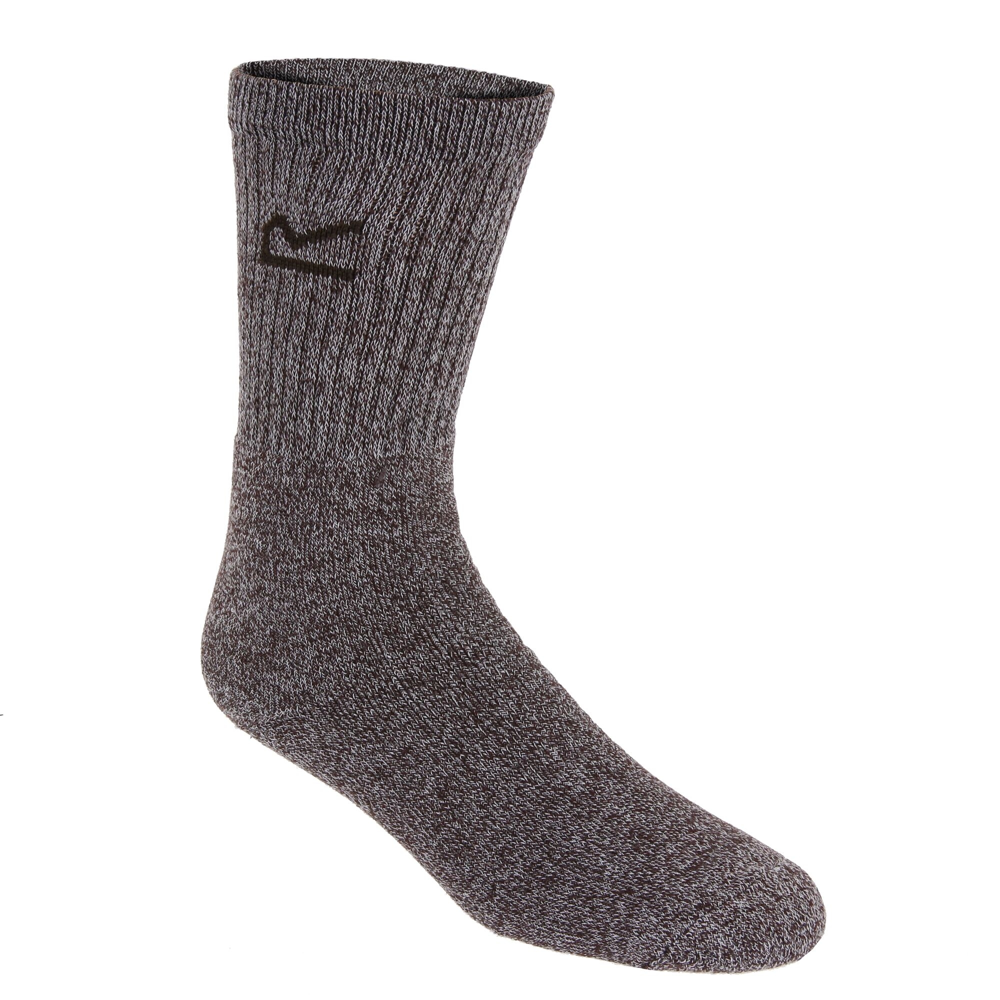 Regatta Skarpety męskie Sock in A Box 3-pak Brązowy