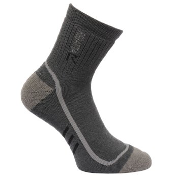 Men's 3 Season Heavyweight Trek & Trail Socks Iron