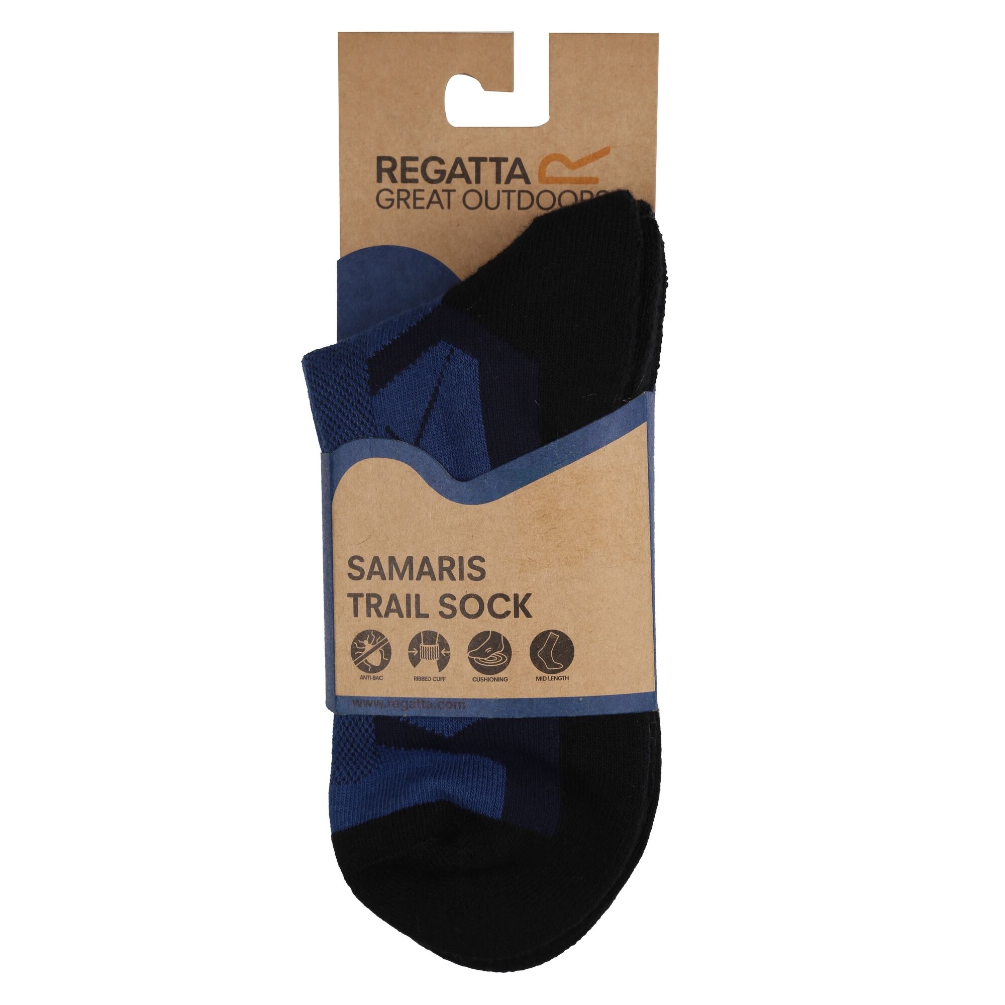 Regatta   Skarpety męskie Outdoor Active 2-pak Niebieski